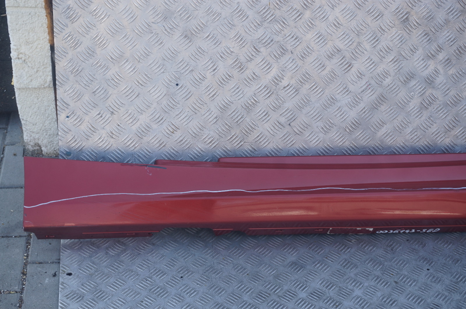 BMW 1 Series E81 E82 E88 Sill Strip Skirt Left N/S Sedonarot Sedona Red A79