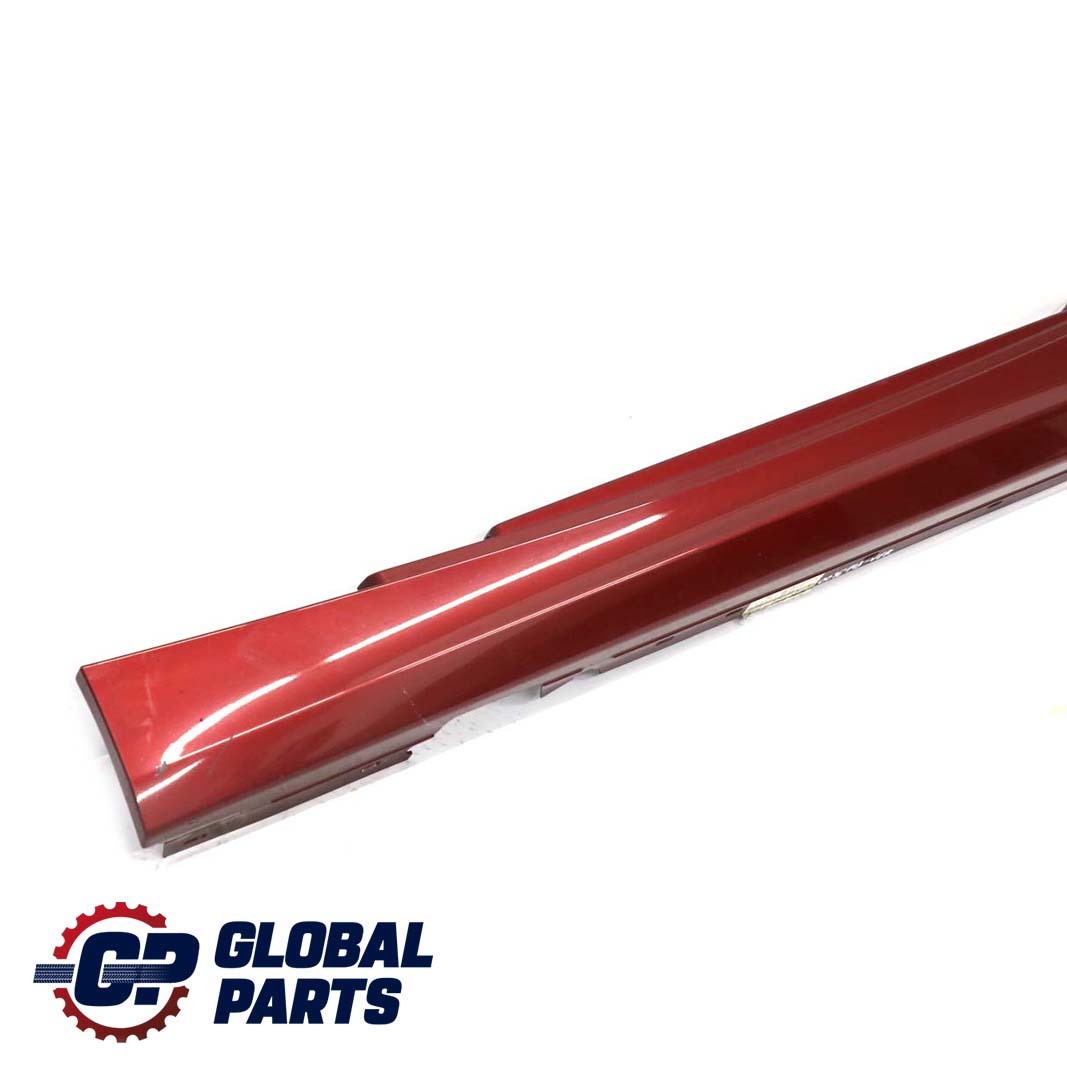 BMW 1 E81 E82 E88 Sill Strip Side Skirt Left N/S Vermilionrot Red Metallic A82