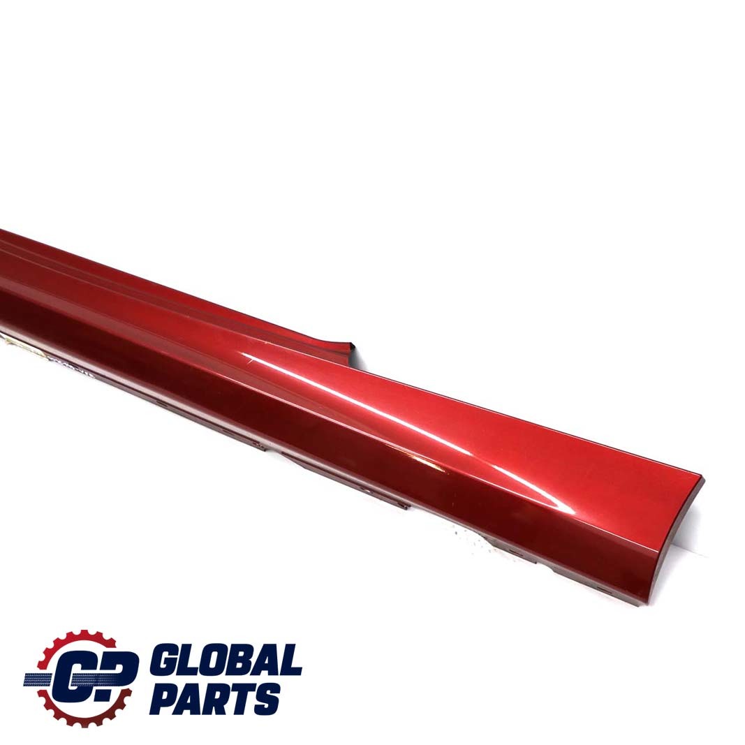 BMW 1 E81 E82 E88 Sill Strip Side Skirt Left N/S Vermilionrot Red Metallic A82