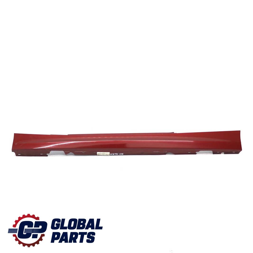 BMW 1 E81 E82 E88 Sill Strip Side Skirt Left N/S Vermilionrot Red Metallic A82