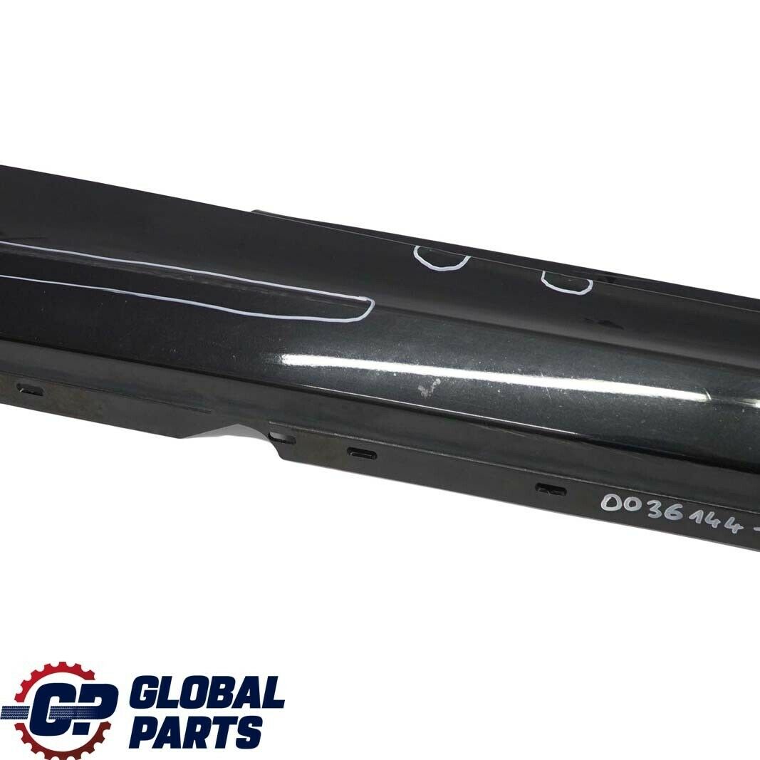 BMW 1 SERIES 7 E87N LCI Sill Strip Side Skirt Right O/S Black Sapphire Metallic