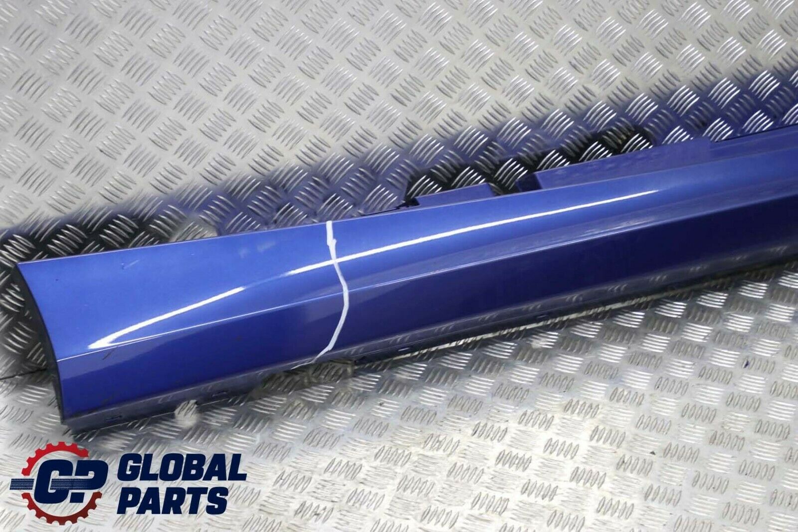 BMW 1 E87 LCI Sill Strip Side Skirt Right O/S Montegoblau Montego Blau - A51