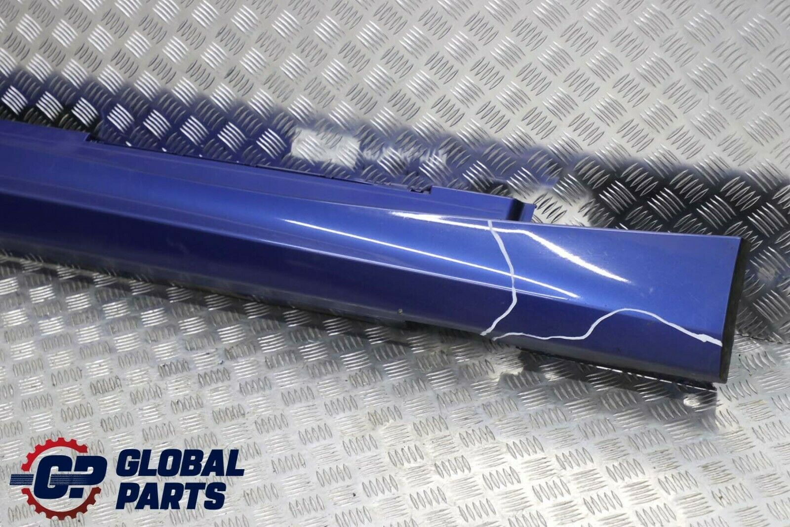 BMW 1 E87 LCI Sill Strip Side Skirt Right O/S Montegoblau Montego Blau - A51