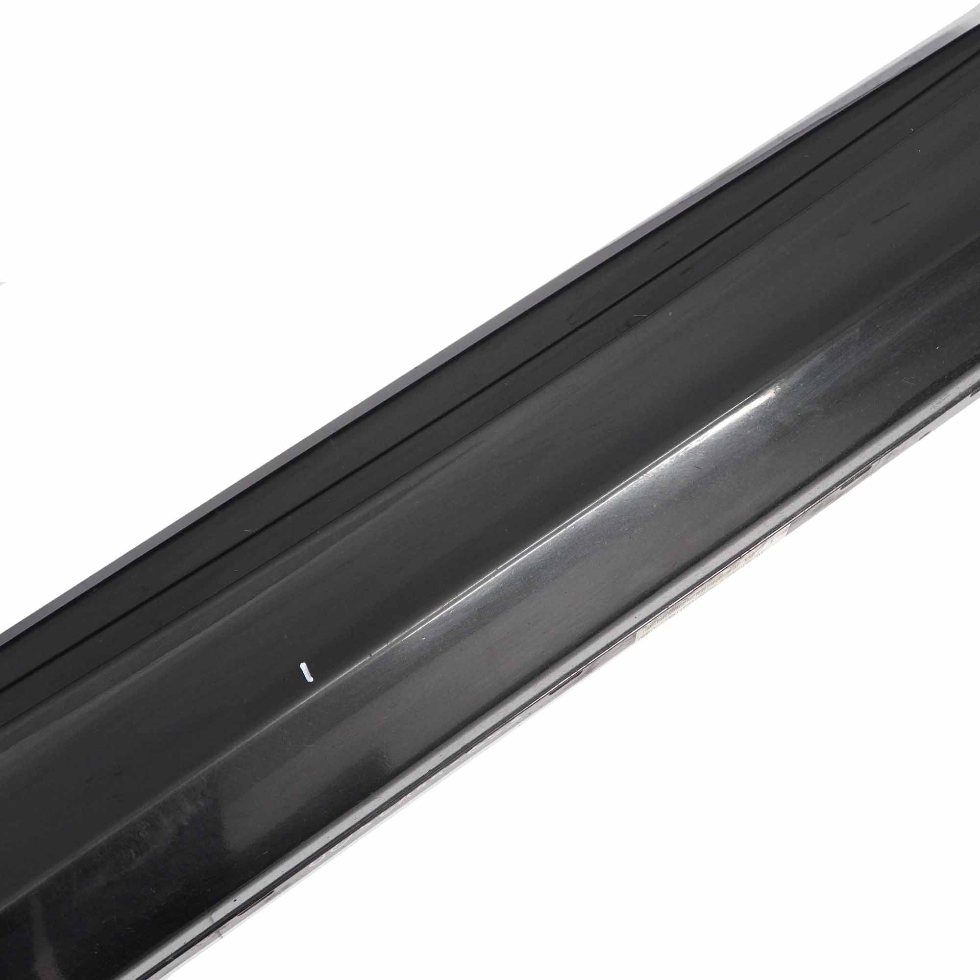 BMW 1 E87 LCI Sill Strip Side Skirt Right O/S Black Sapphire Metallic - 475