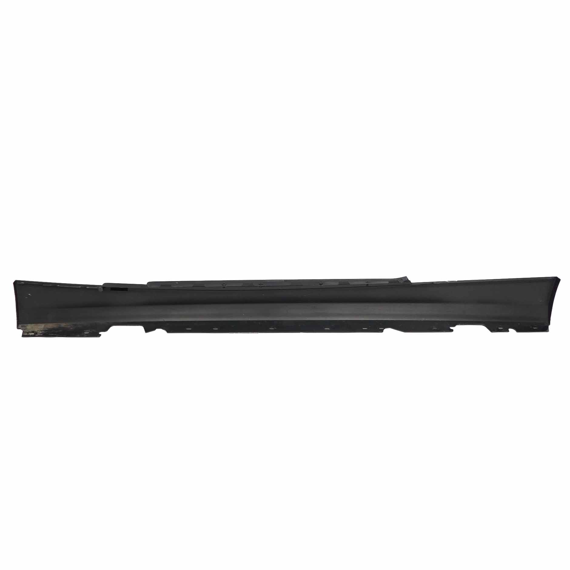 BMW 1 E87 LCI Sill Strip Side Skirt Right O/S Black Sapphire Metallic - 475