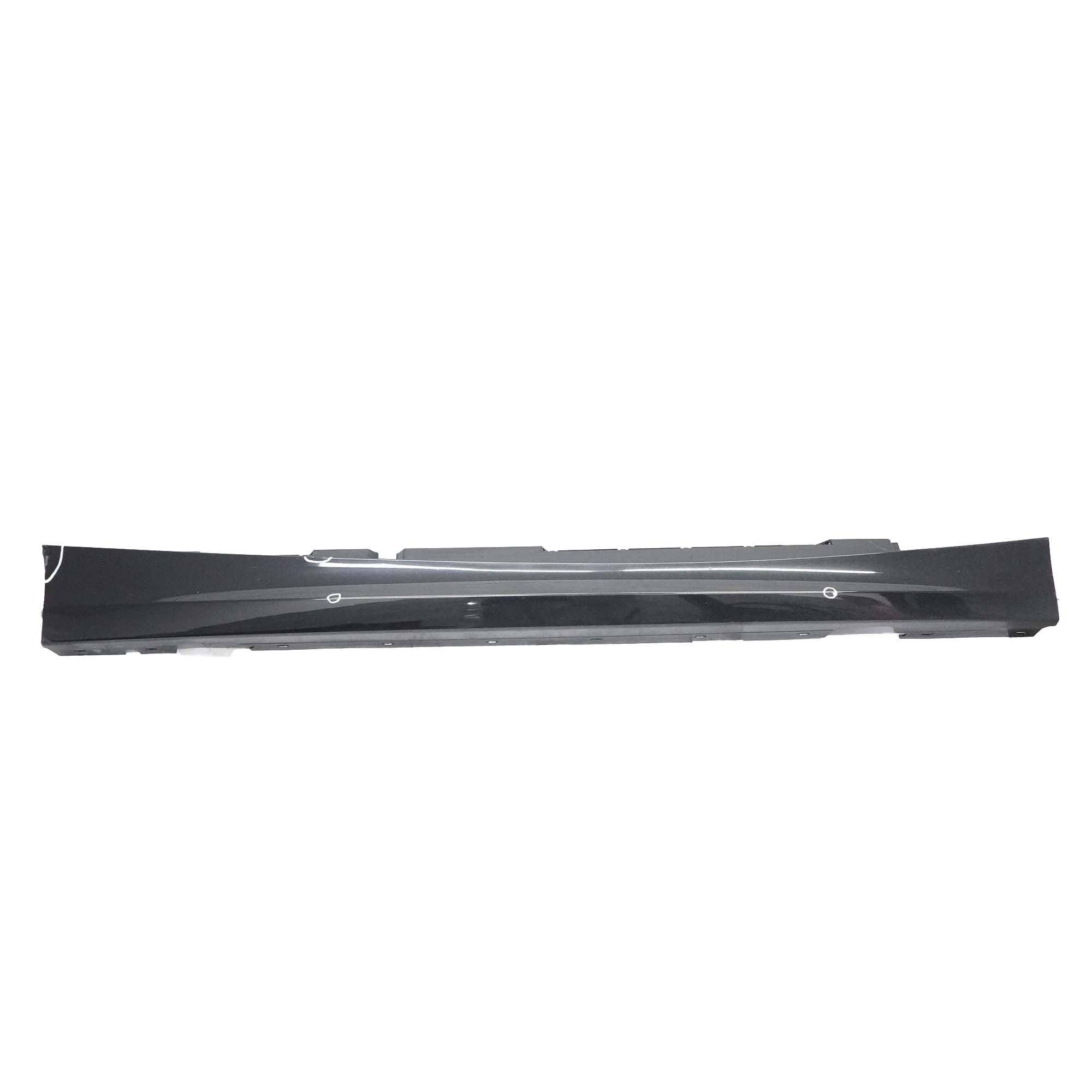 BMW 1 SERIES 4 E87 LCI Sill strip side skirt right O/S BLACK SAPPHIRE METALLIC