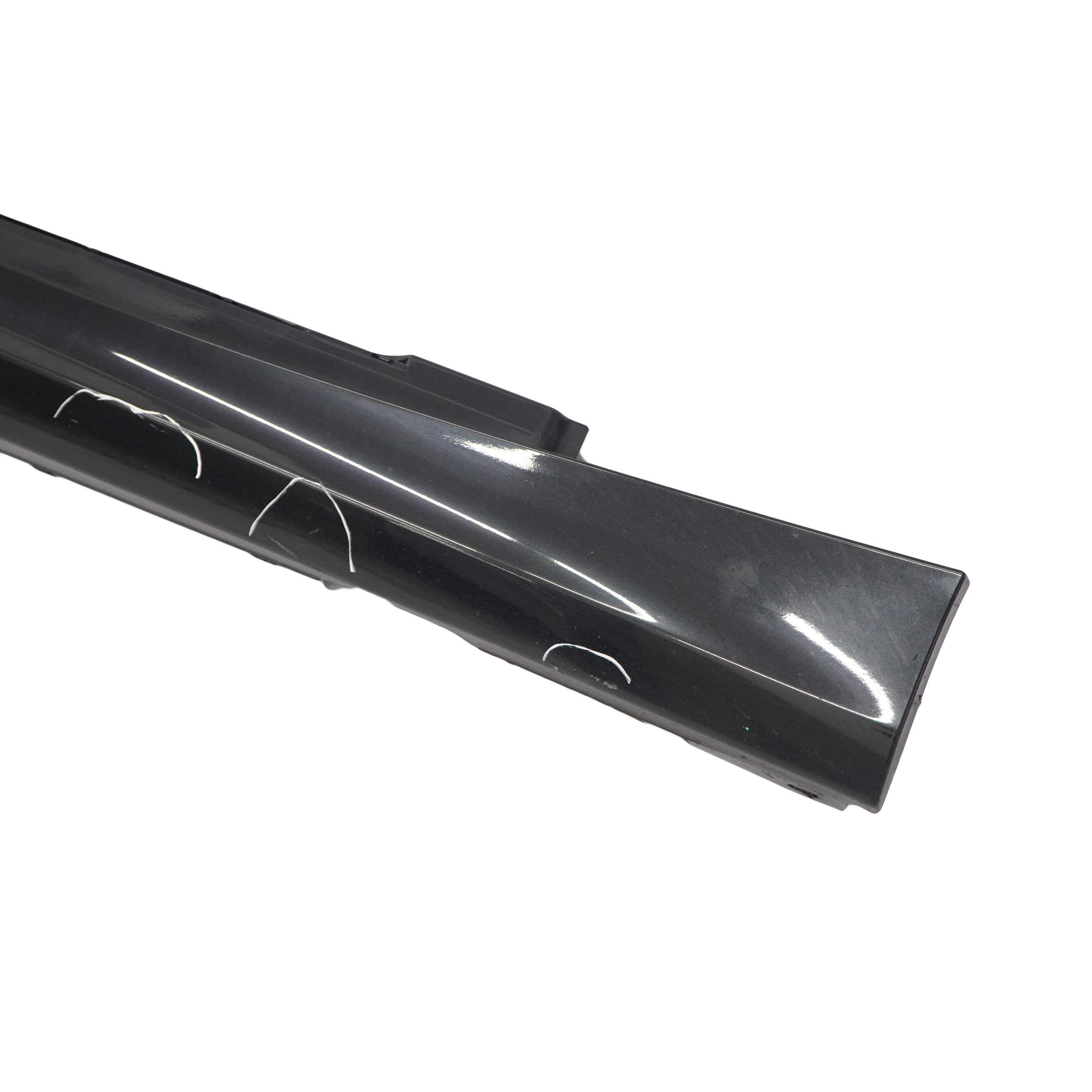 BMW 1 E87 LCI Sill Strip Side Skirt Right O/S Black Sapphire Metallic - 475