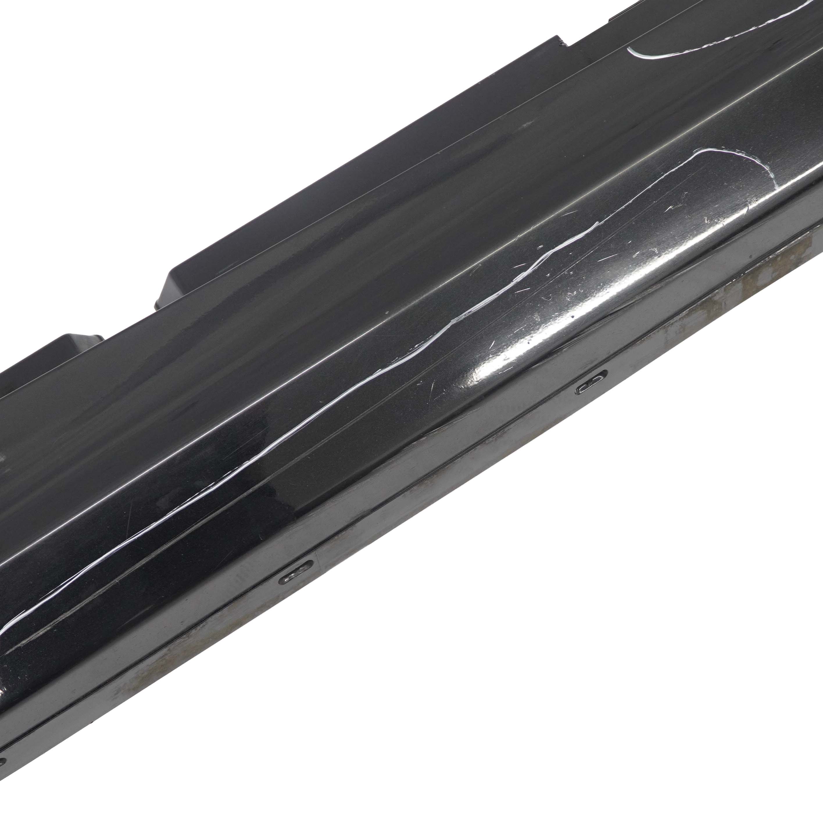 BMW 1 E87 LCI Sill Strip Side Skirt Right O/S Black Sapphire Metallic - 475