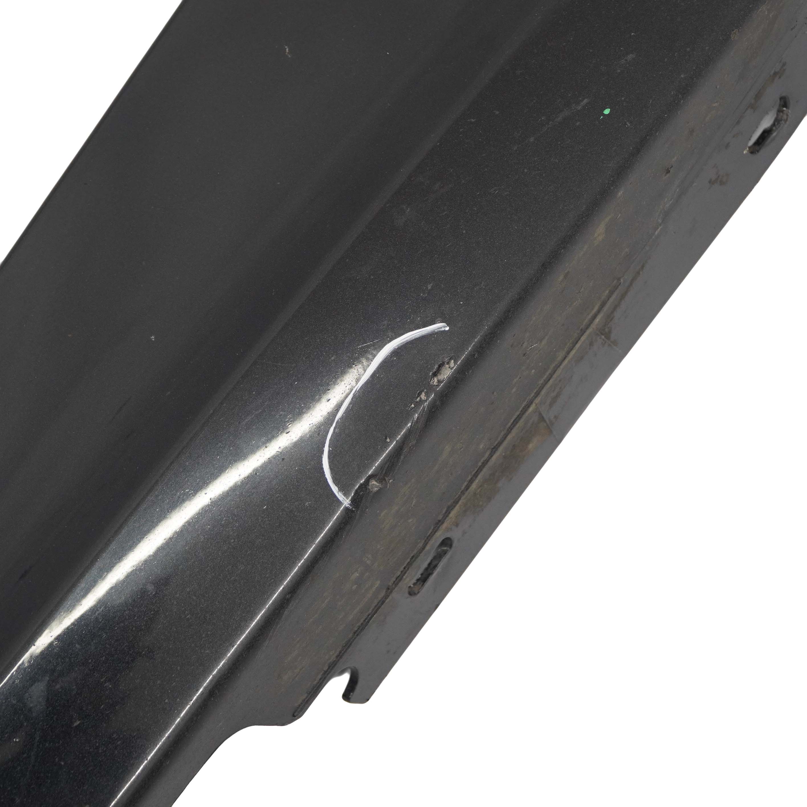 BMW 1 E87 LCI Sill Strip Side Skirt Right O/S Black Sapphire Metallic - 475