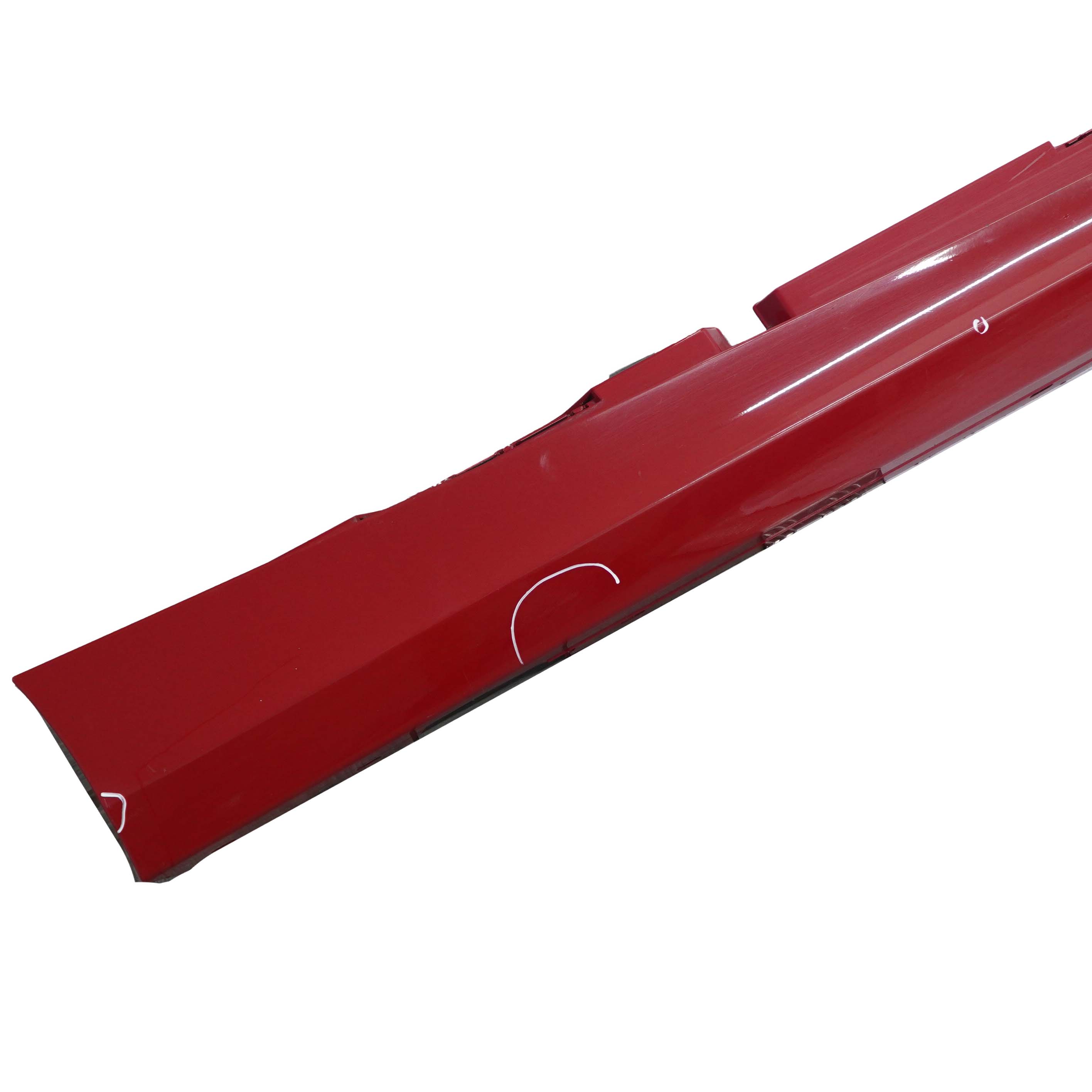 BMW 1 E87 LCI Sill Strip Side Skirt Right O/S Karmesinrot Rot Red - A61