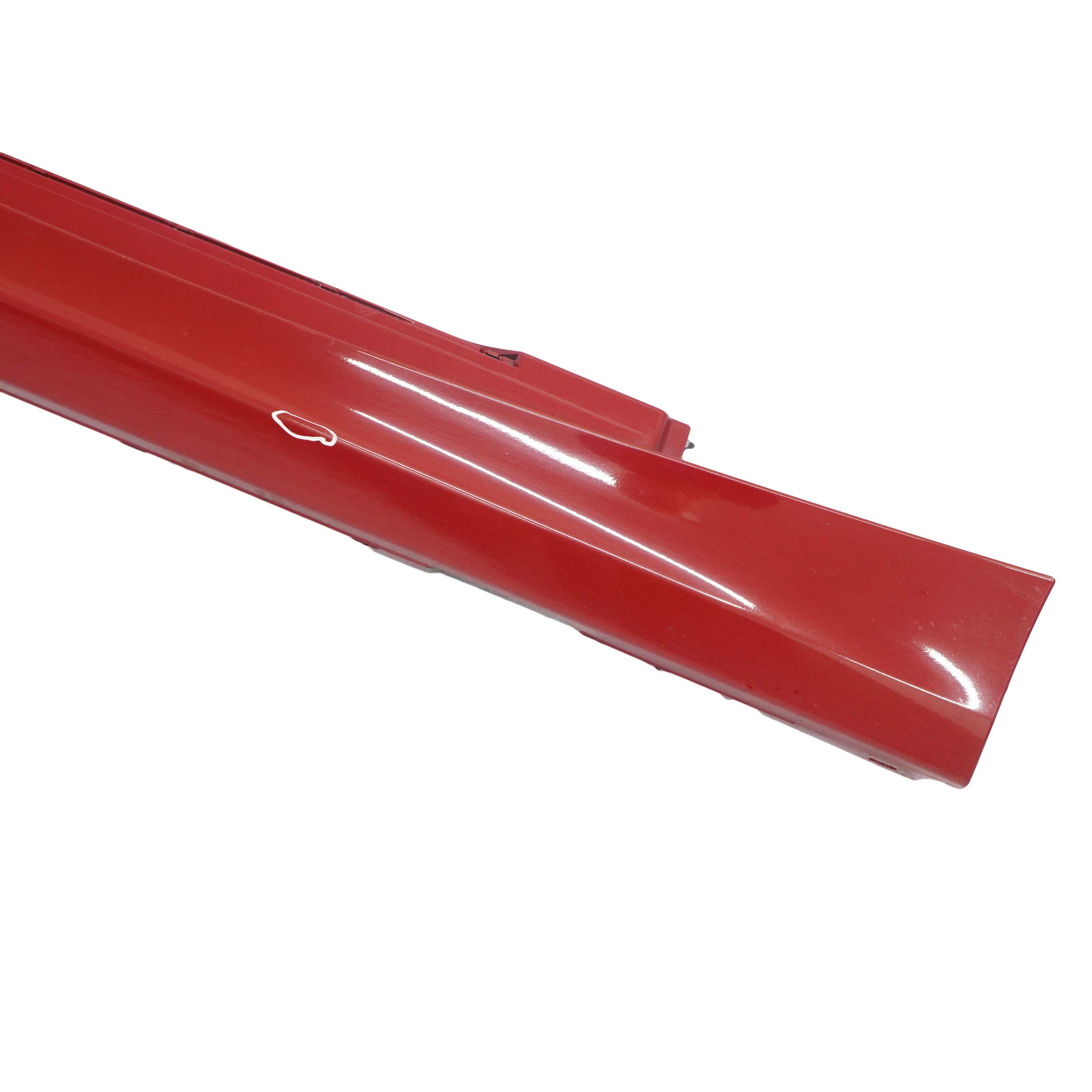 BMW 1 E87 LCI Sill Strip Side Skirt Right O/S Karmesinrot Rot Red - A61