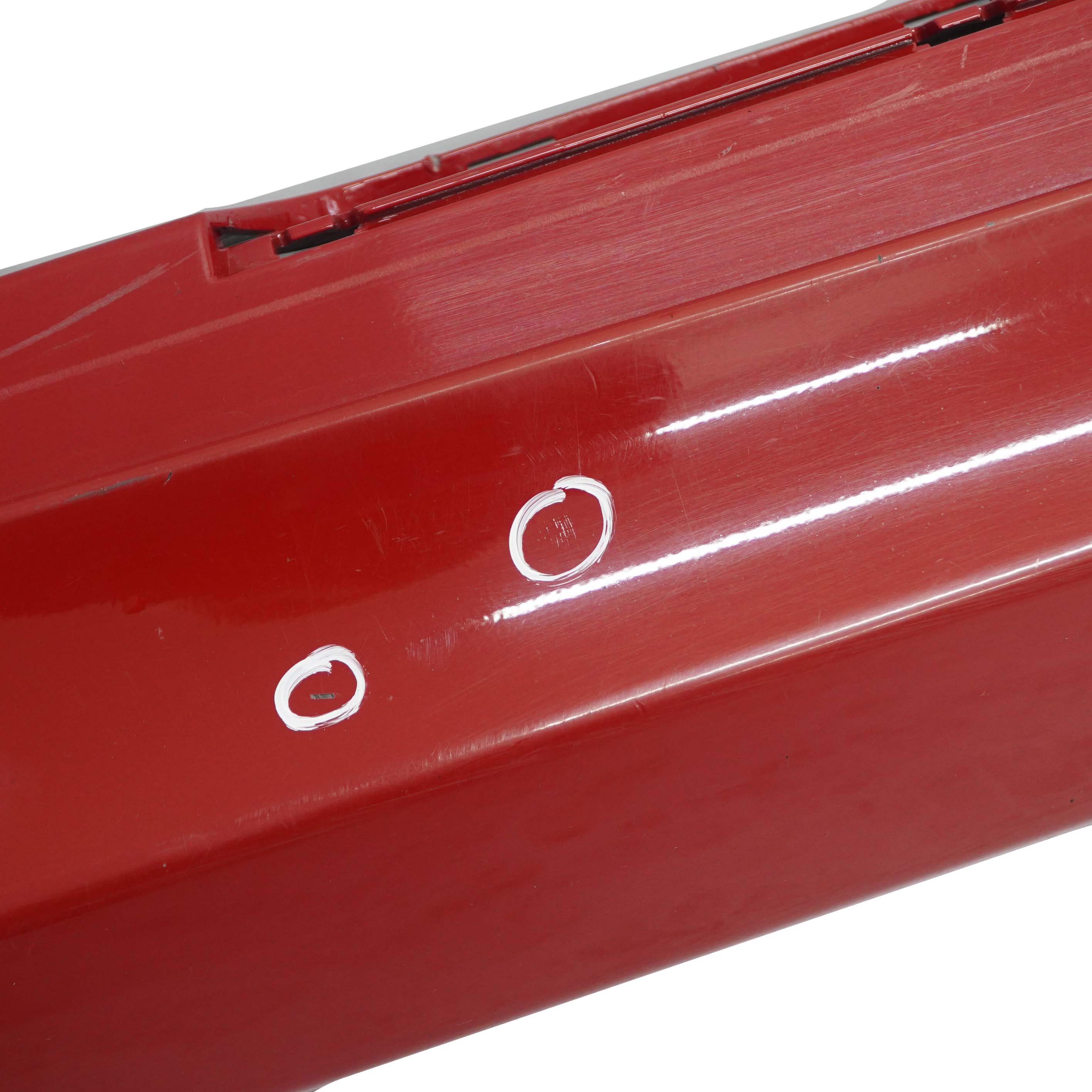 BMW 1 E87 LCI Sill Strip Side Skirt Right O/S Karmesinrot Rot Red - A61