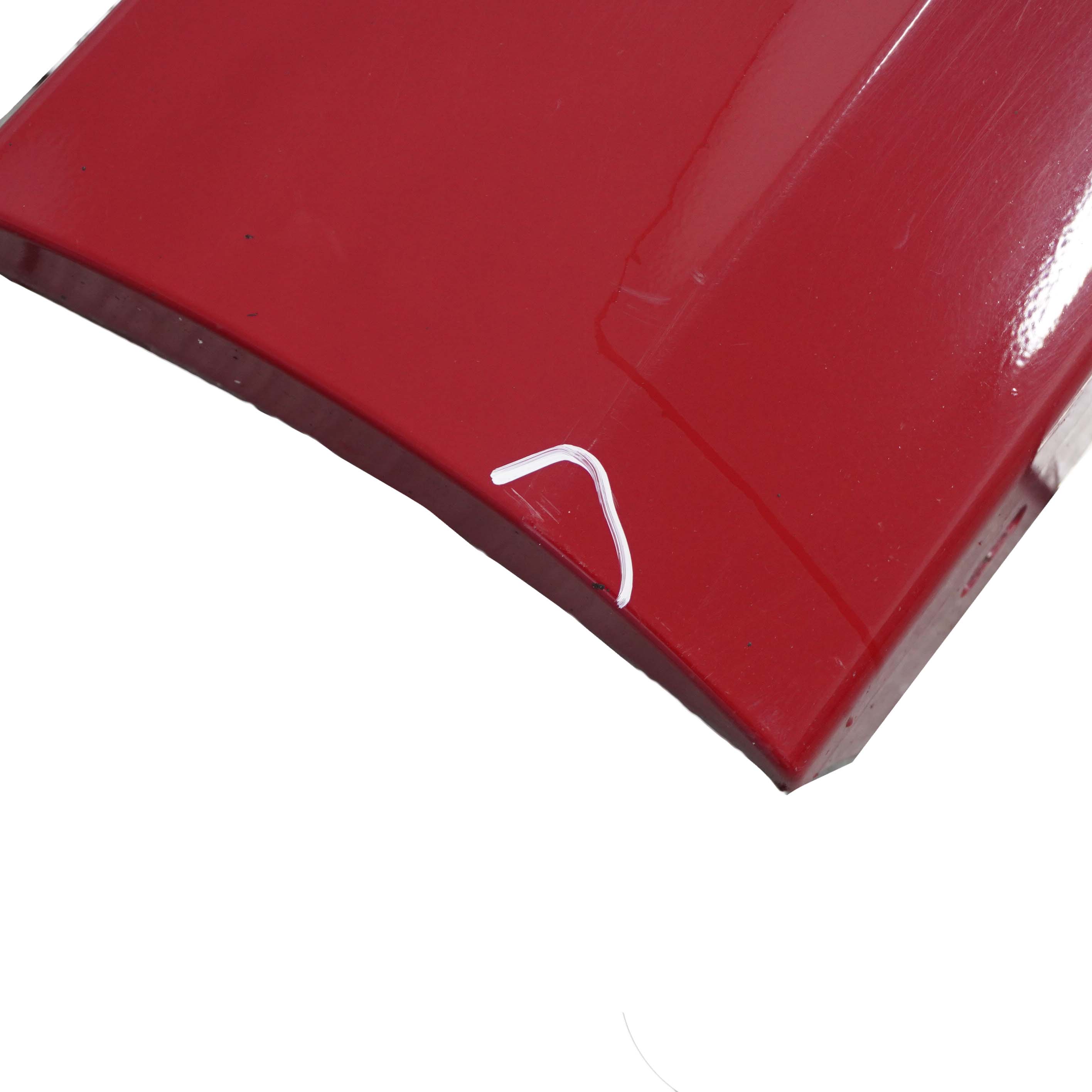 BMW 1 E87 LCI Sill Strip Side Skirt Right O/S Karmesinrot Rot Red - A61