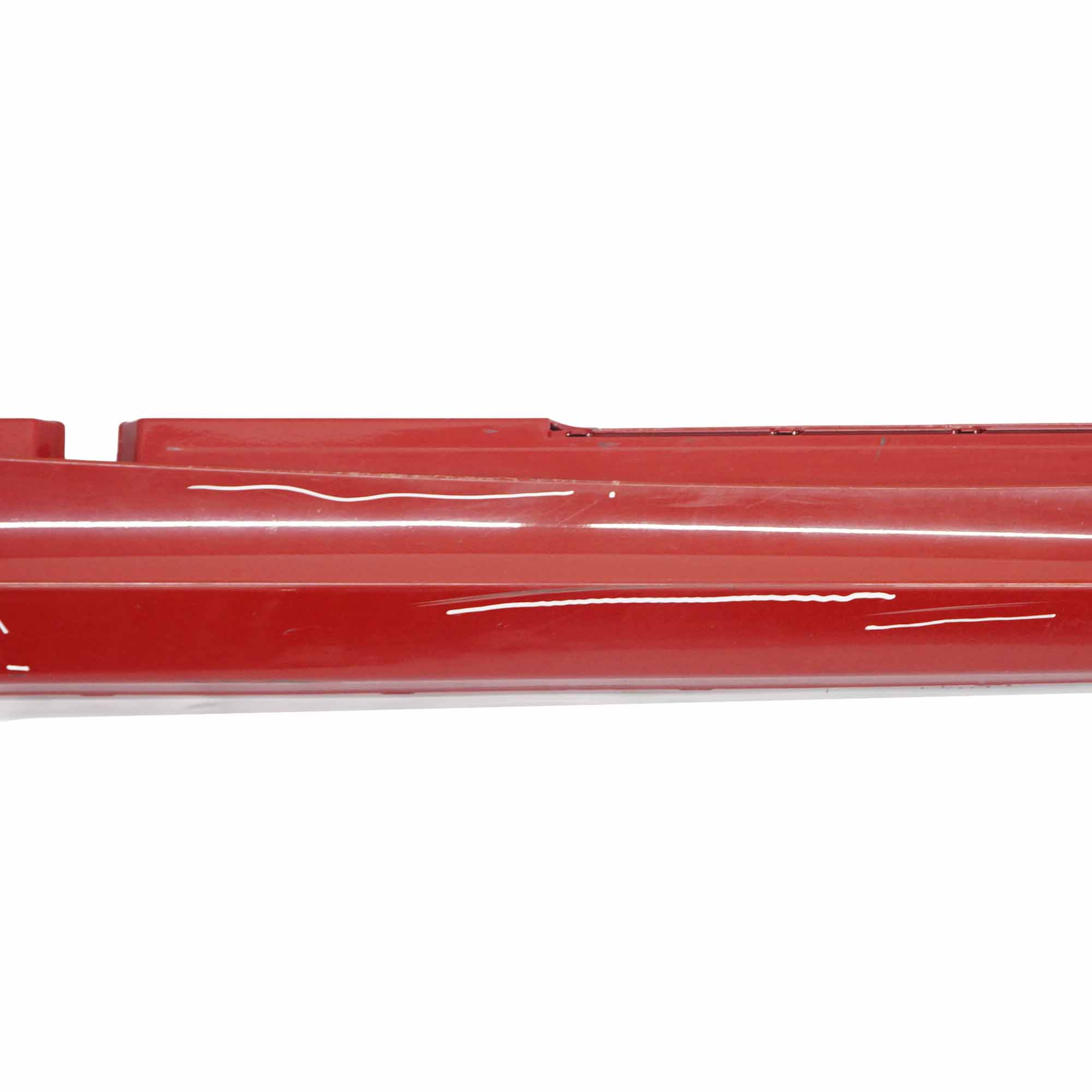 Side Skirt BMW E87 LCI Sill Strip Right O/S Karmesinrot Crimson Red Rot - A61