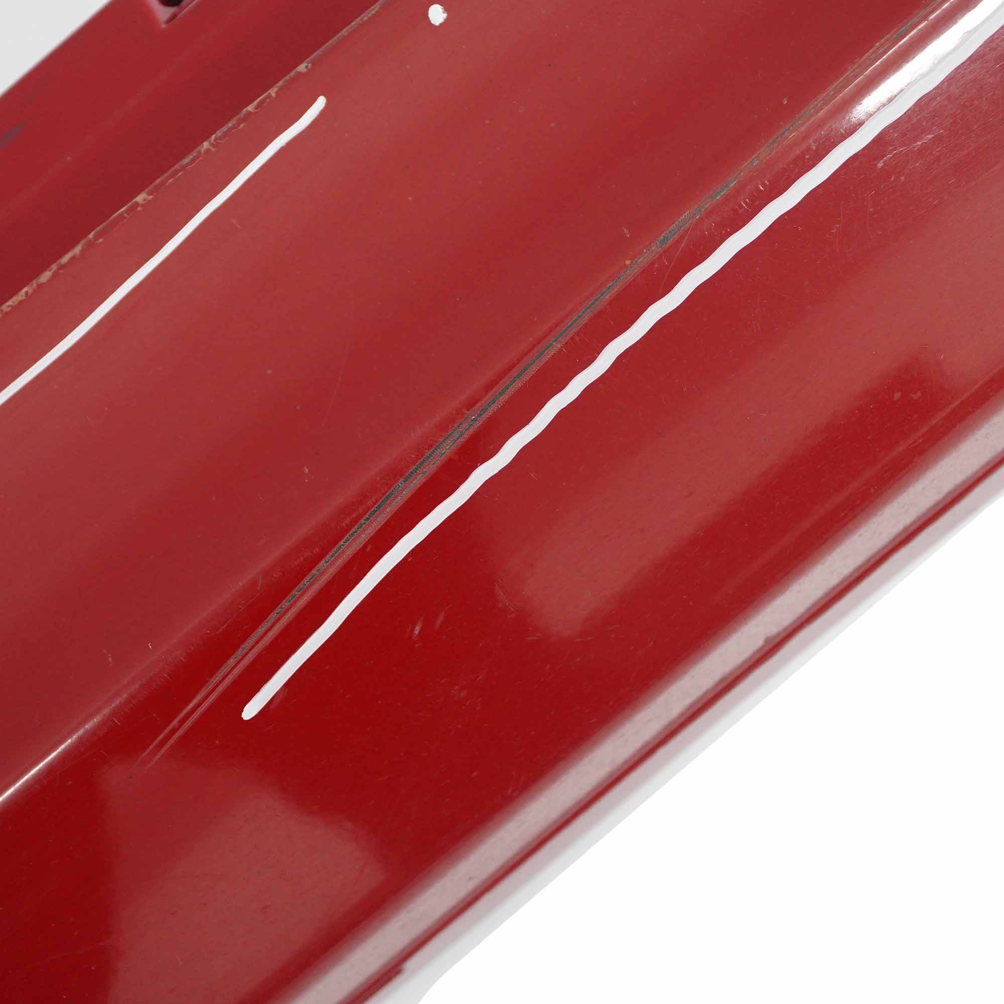 Side Skirt BMW E87 LCI Sill Strip Right O/S Karmesinrot Crimson Red Rot - A61