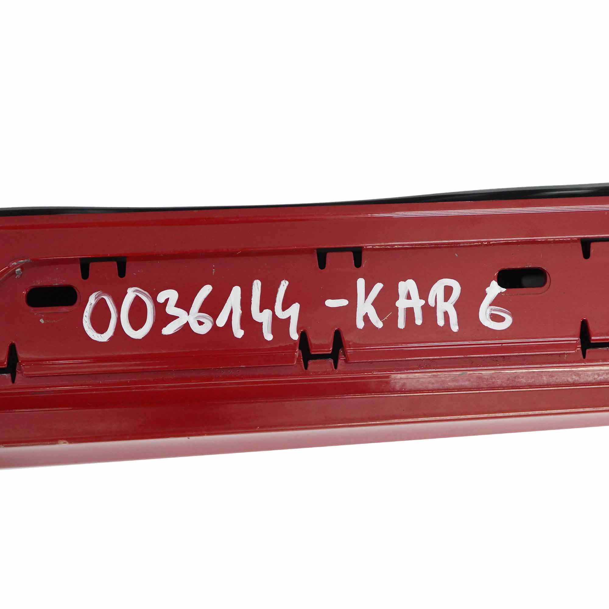 Side Skirt BMW E87 LCI Sill Strip Right O/S Karmesinrot Crimson Red Rot - A61