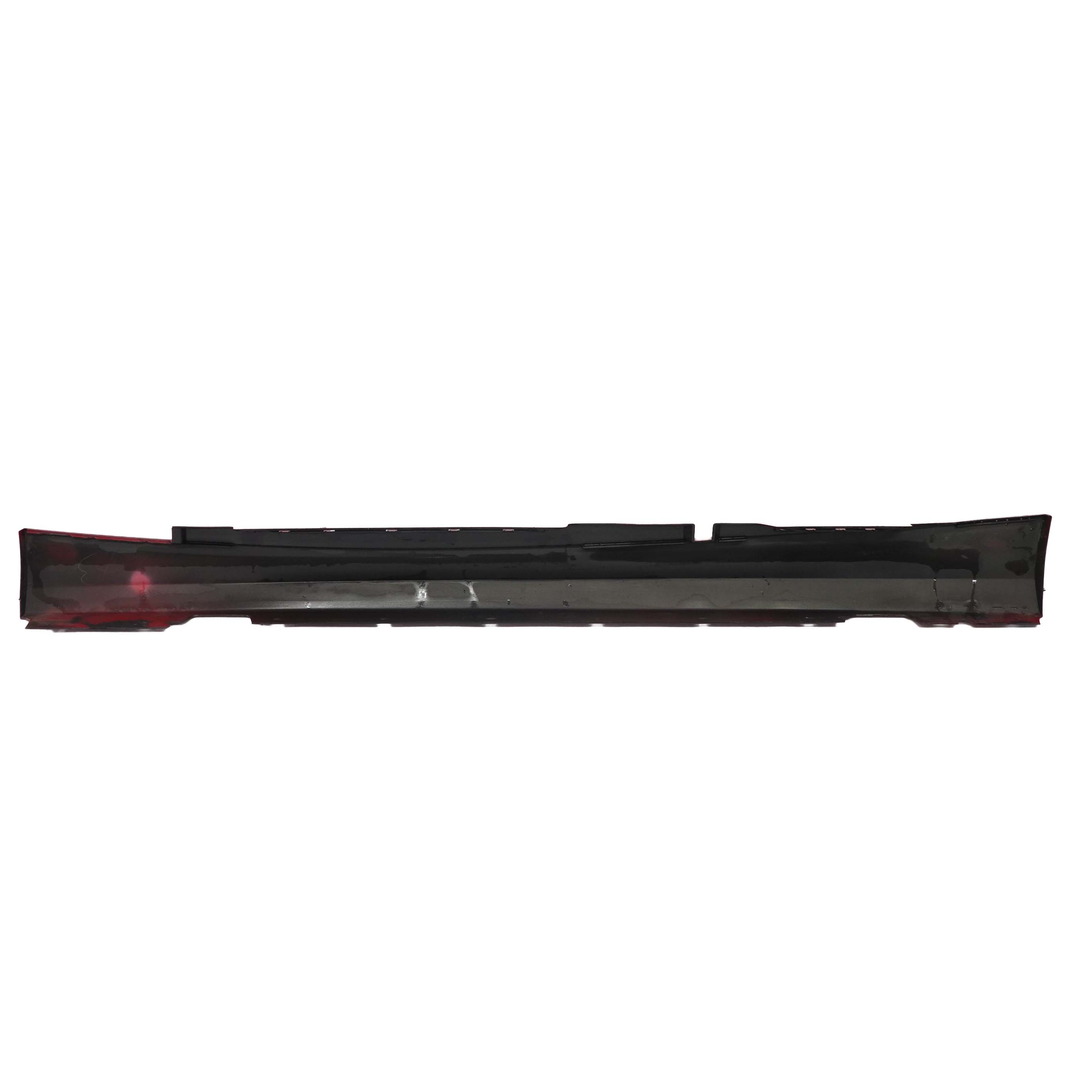 BMW 1 SERIES E87 LCI Sill strip side skirt right O/S Karmesinrot Rot Red A61