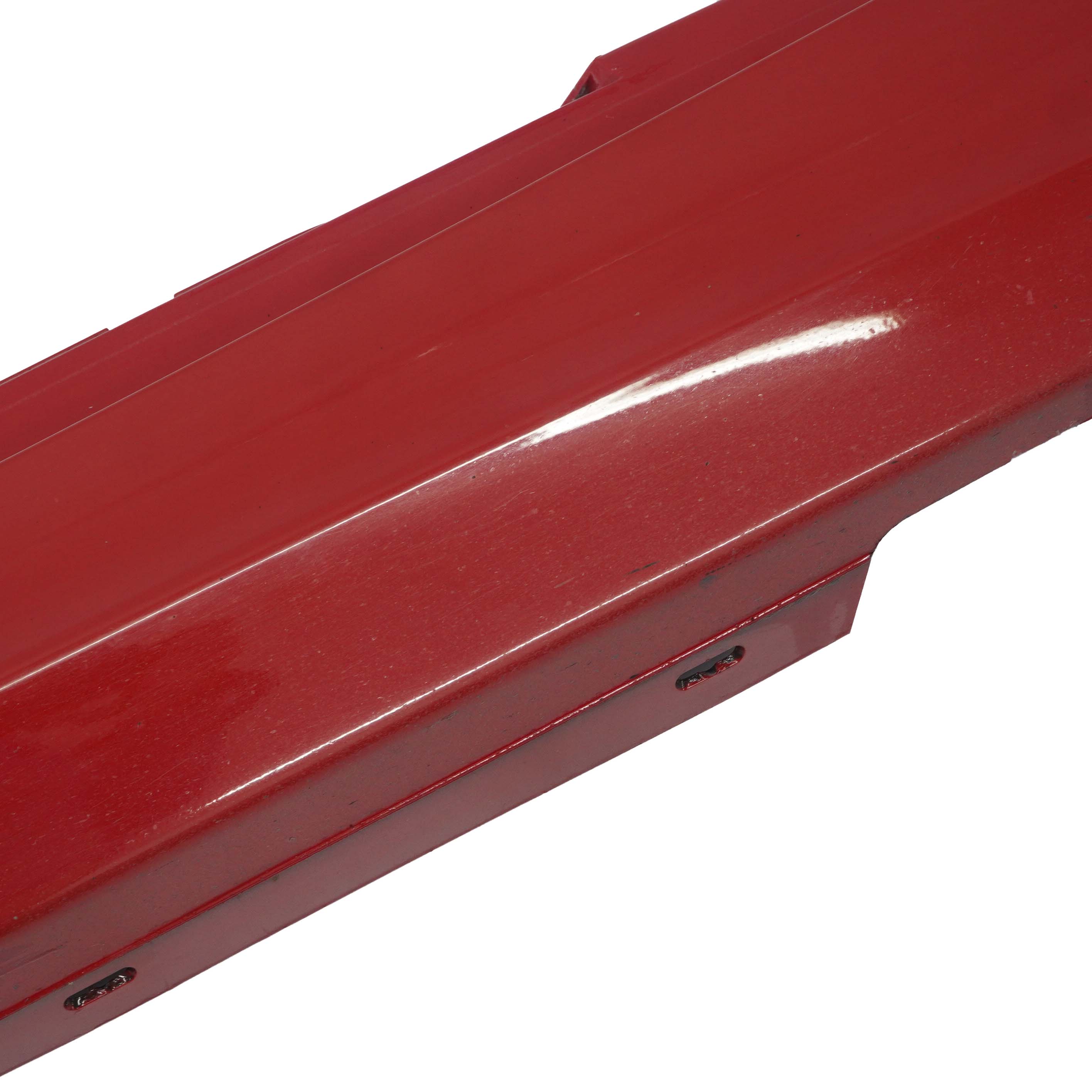 BMW 1 SERIES E87 LCI Sill strip side skirt right O/S Karmesinrot Rot Red A61