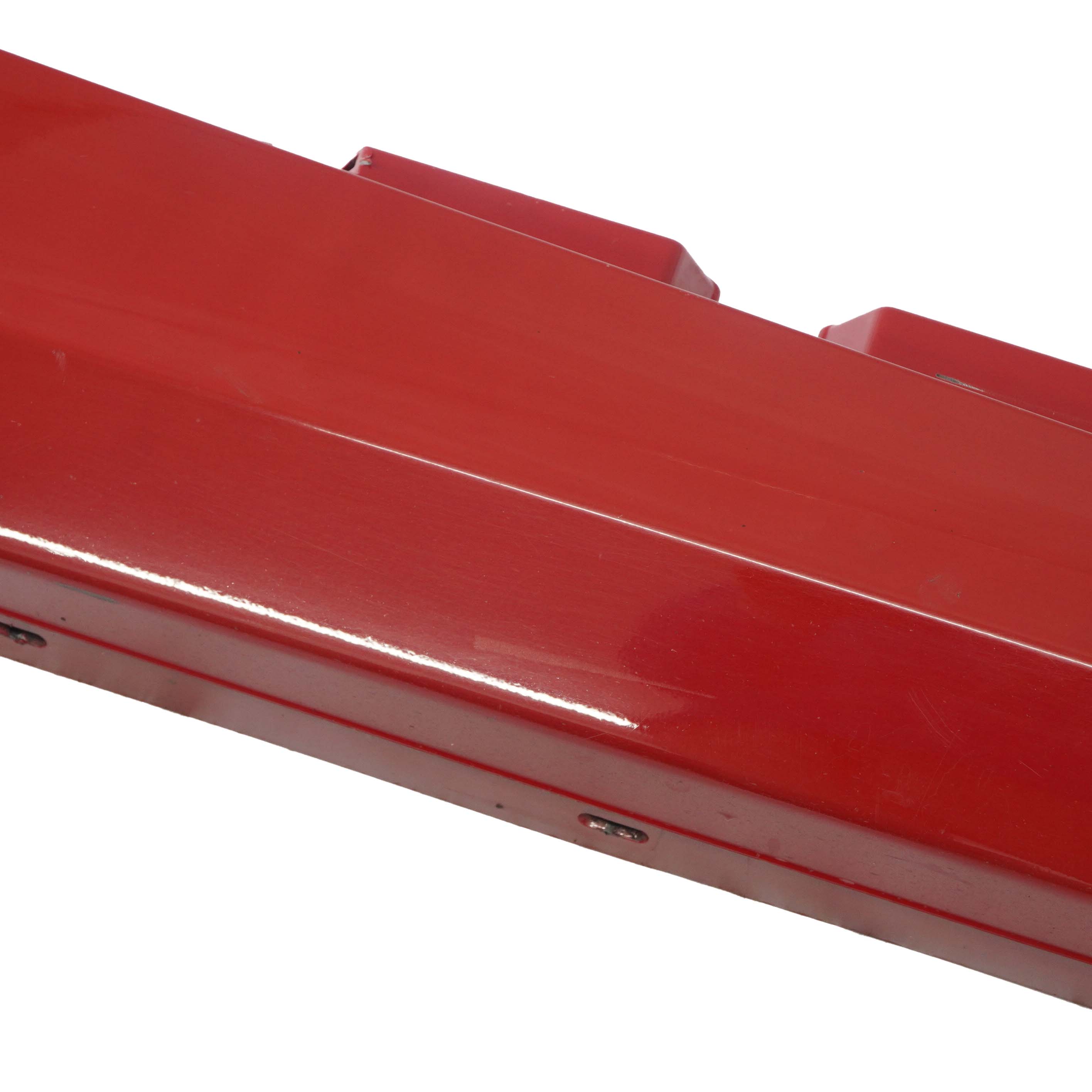 BMW 1 SERIES E87 LCI Sill strip side skirt right O/S Karmesinrot Rot Red A61