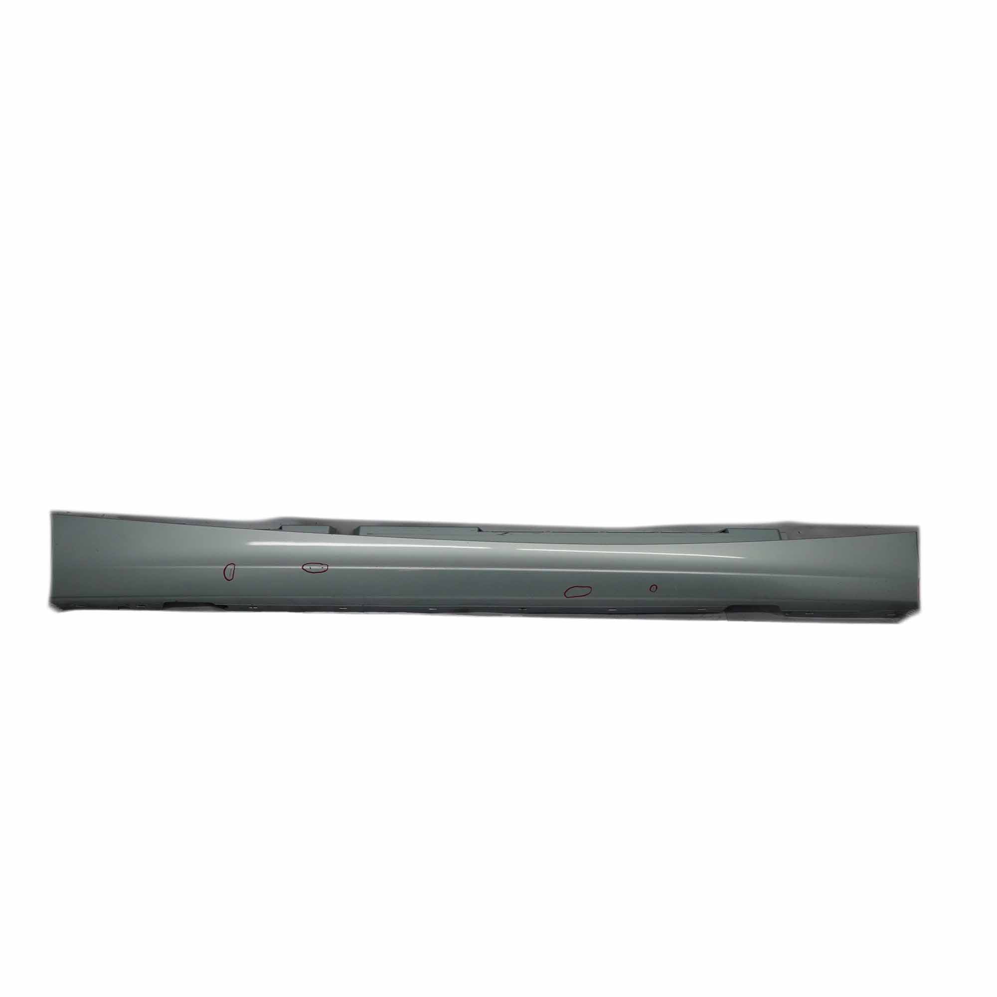 BMW E87 LCI Side Skirt Sill Strip Right O/S Patagoniagruen Green Metallic - A71