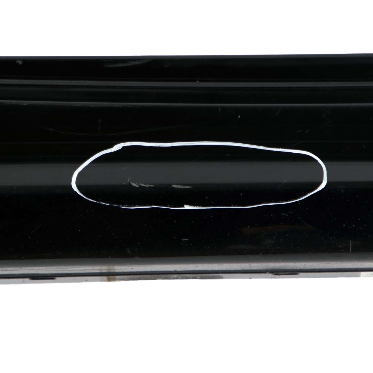 BMW 1 Series E87 LCI E87 N Sill Strip Side Skirt Right O/S Schwarz II Black 2