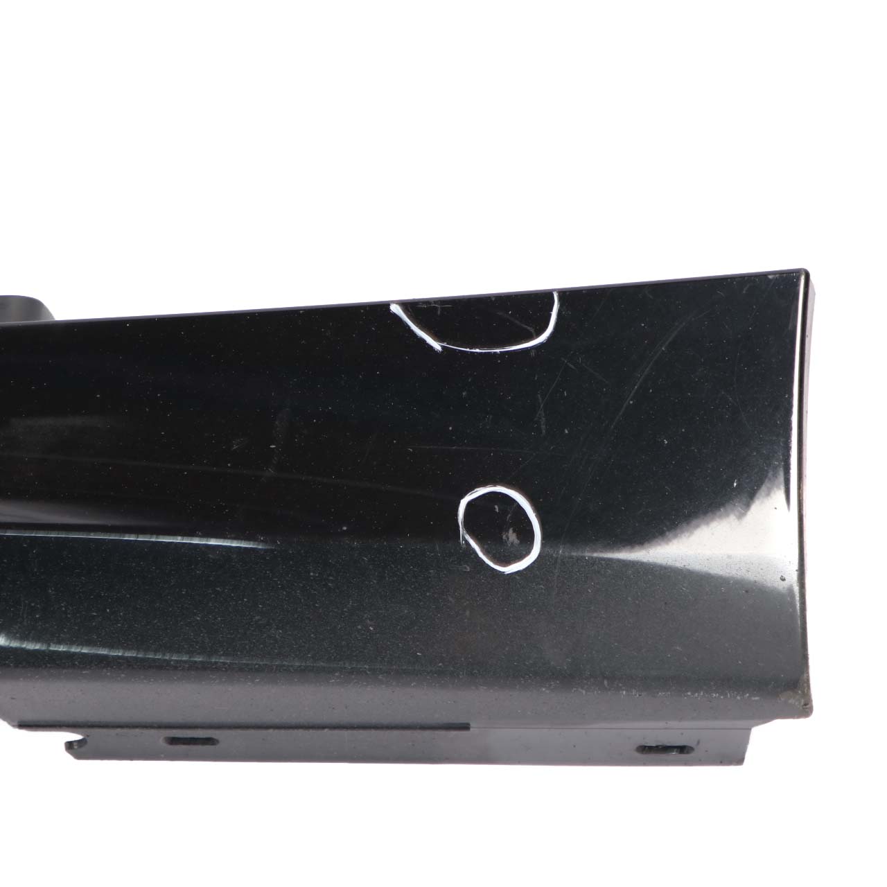 BMW 1 Series E87 LCI E87 N Sill Strip Side Skirt Right O/S Schwarz II Black 2