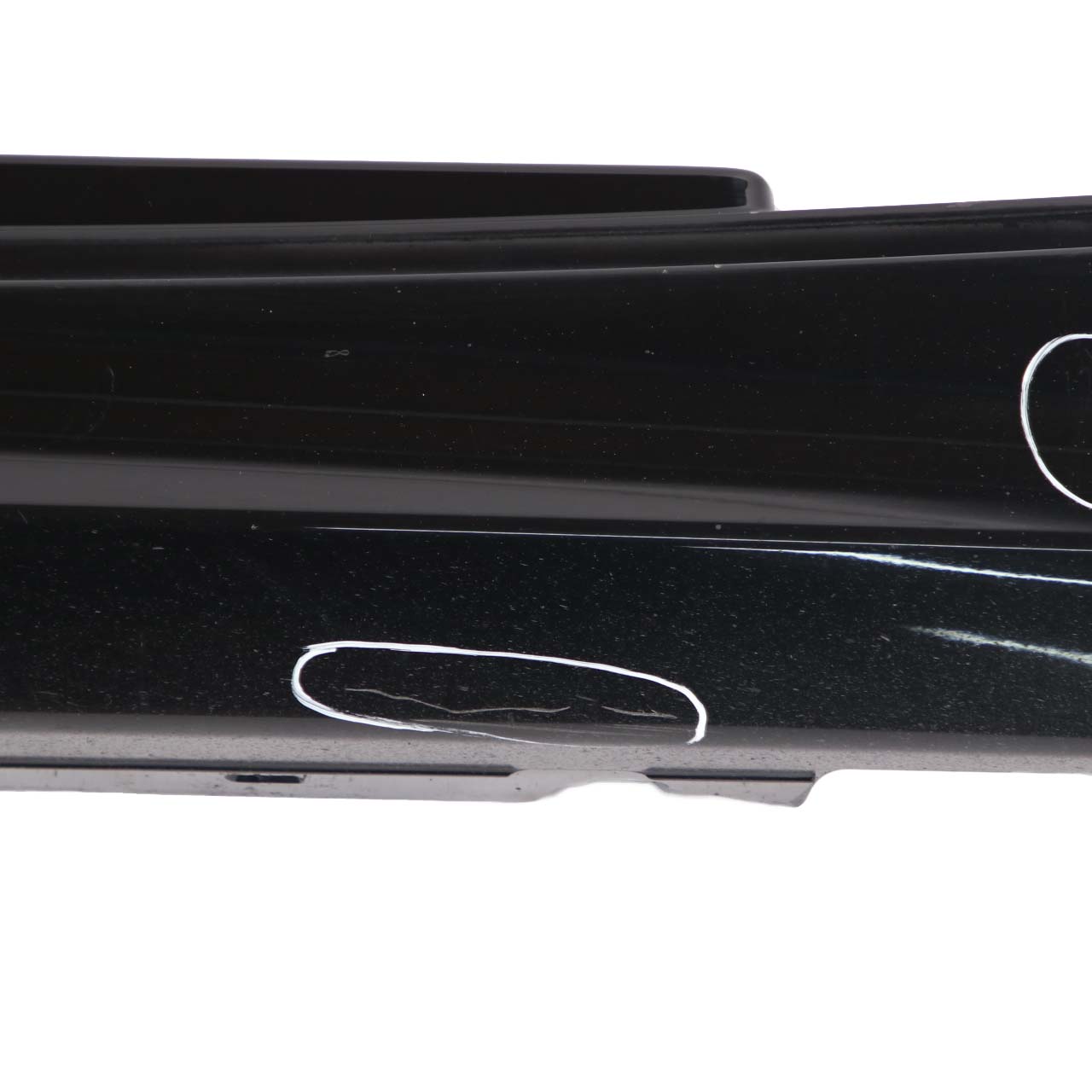 BMW 1 Series E87 LCI E87 N Sill Strip Side Skirt Right O/S Schwarz II Black 2