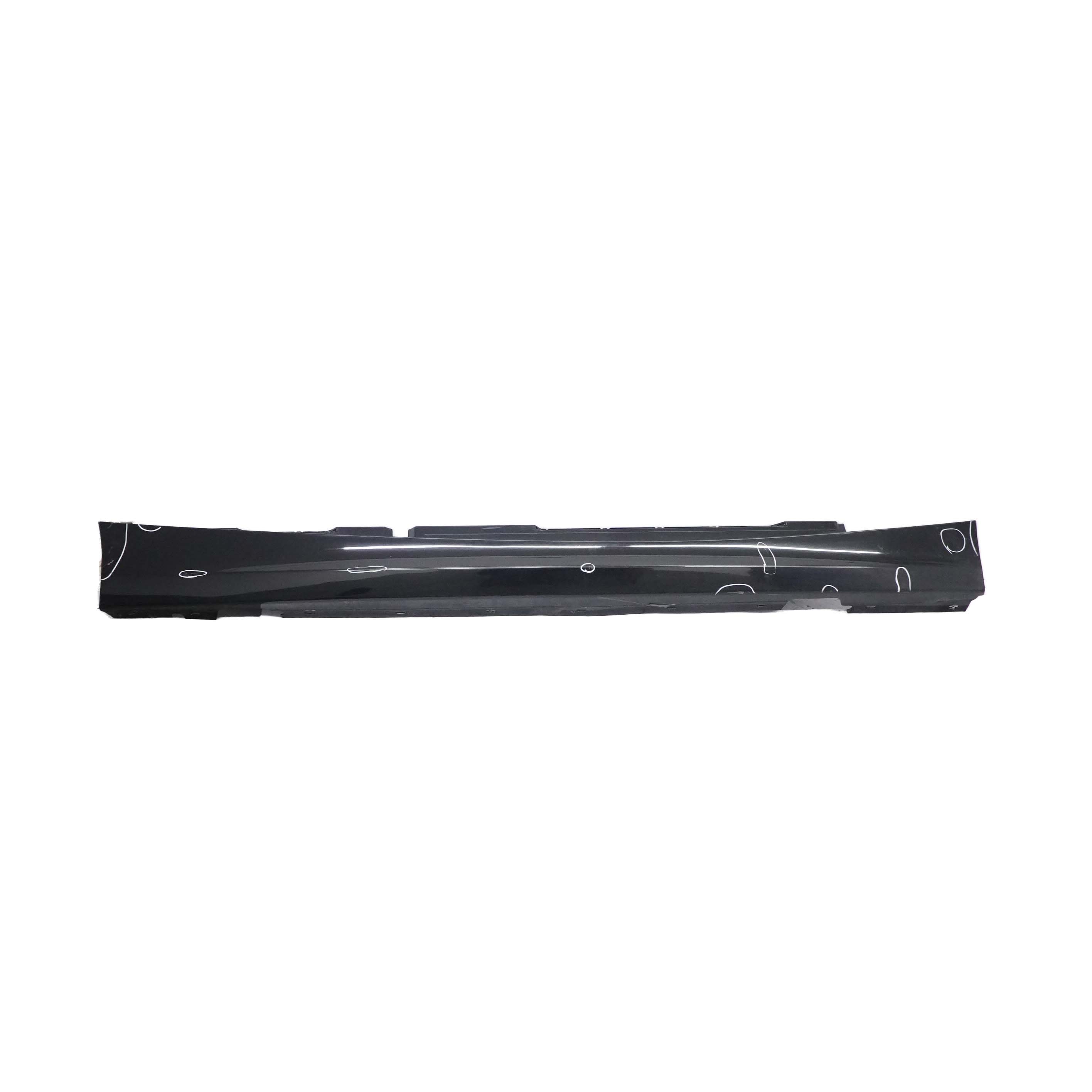 @BMW 1 SERIES 2 E87 LCI E87N Sill Strip Side Skirt Right O/S Schwarz II Black 2