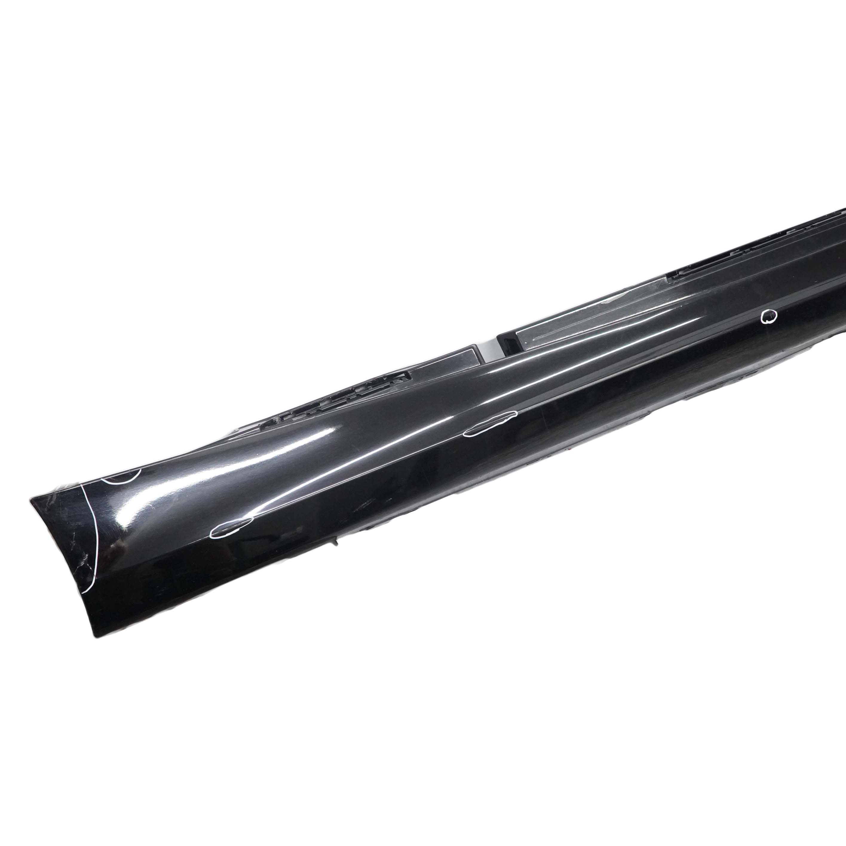 @BMW 1 SERIES 2 E87 LCI E87N Sill Strip Side Skirt Right O/S Schwarz II Black 2