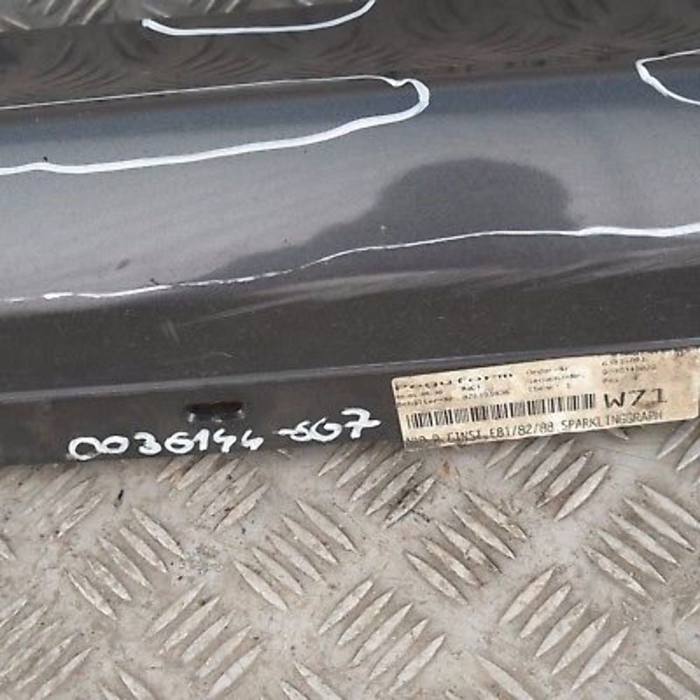 BMW 1 SERIES E87N LCI Sill strip side skirt right O/S Sparkling Graphite - A22