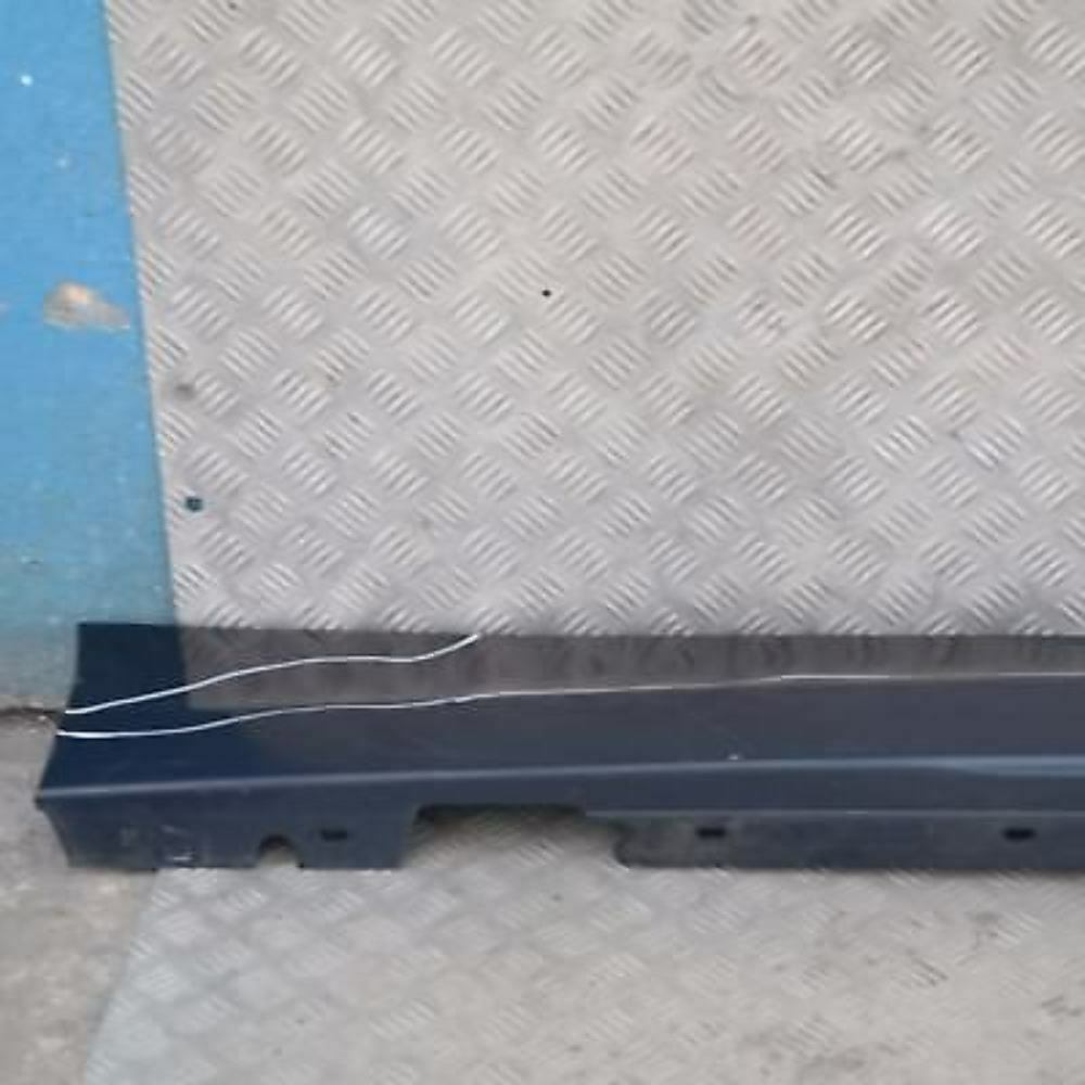 BMW 1 SERIES E87N LCI Sill strip side skirt left N/S Tiefseeblau Deep Sea Blue