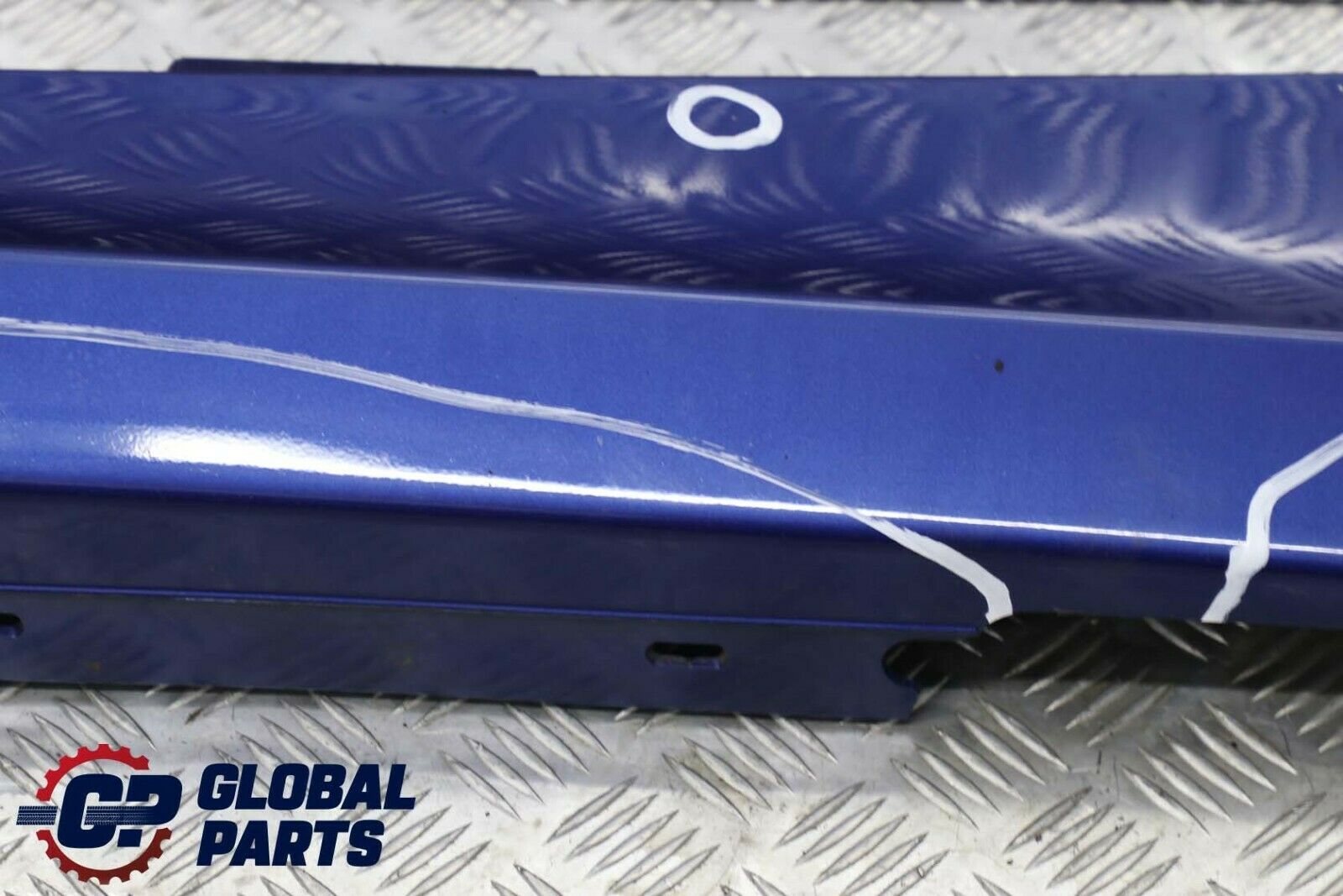 BMW 1 E87 LCI Sill Strip Side Skirt Left N/S Montegoblau Montego Blue - A51