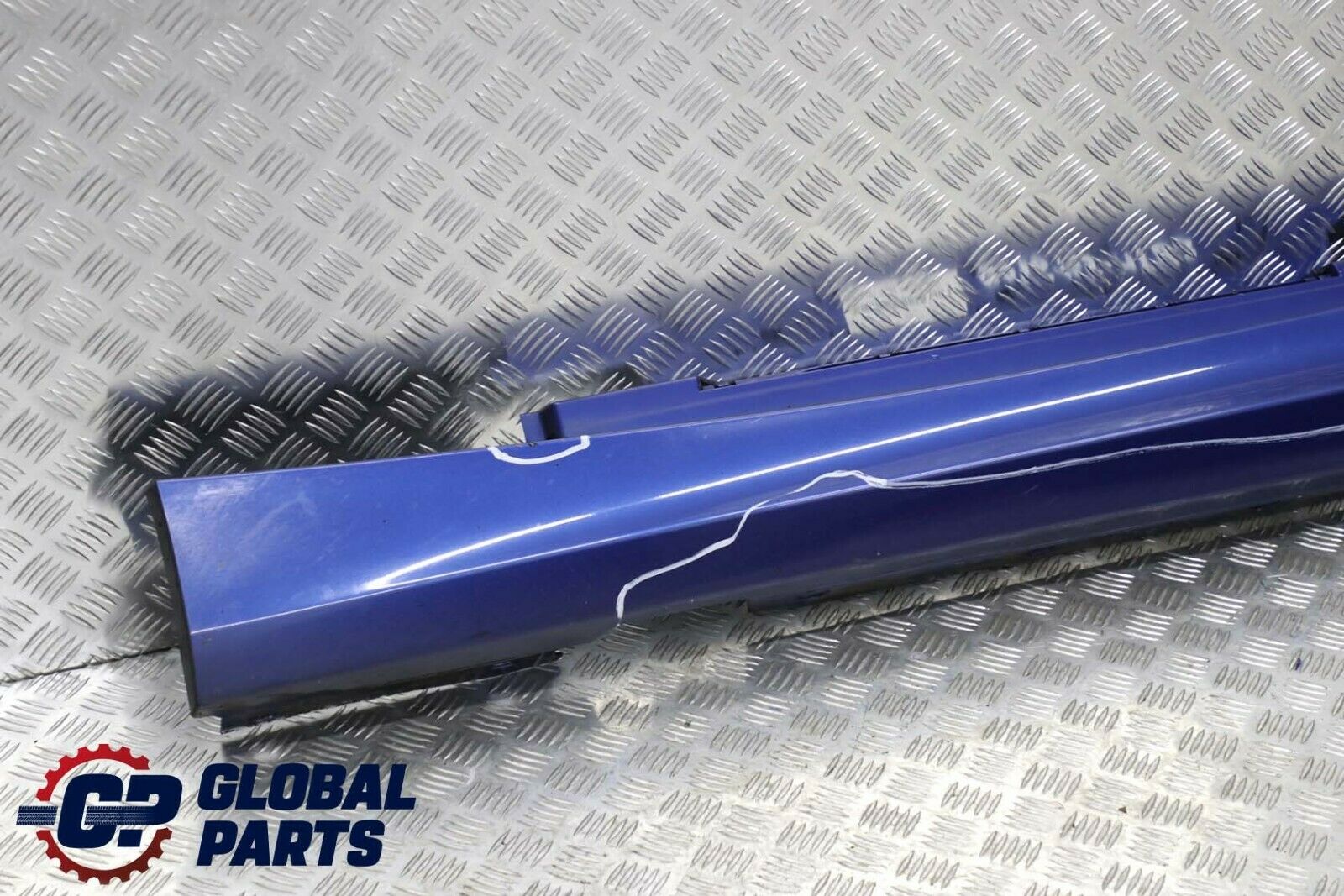 BMW 1 E87 LCI Sill Strip Side Skirt Left N/S Montegoblau Montego Blue - A51