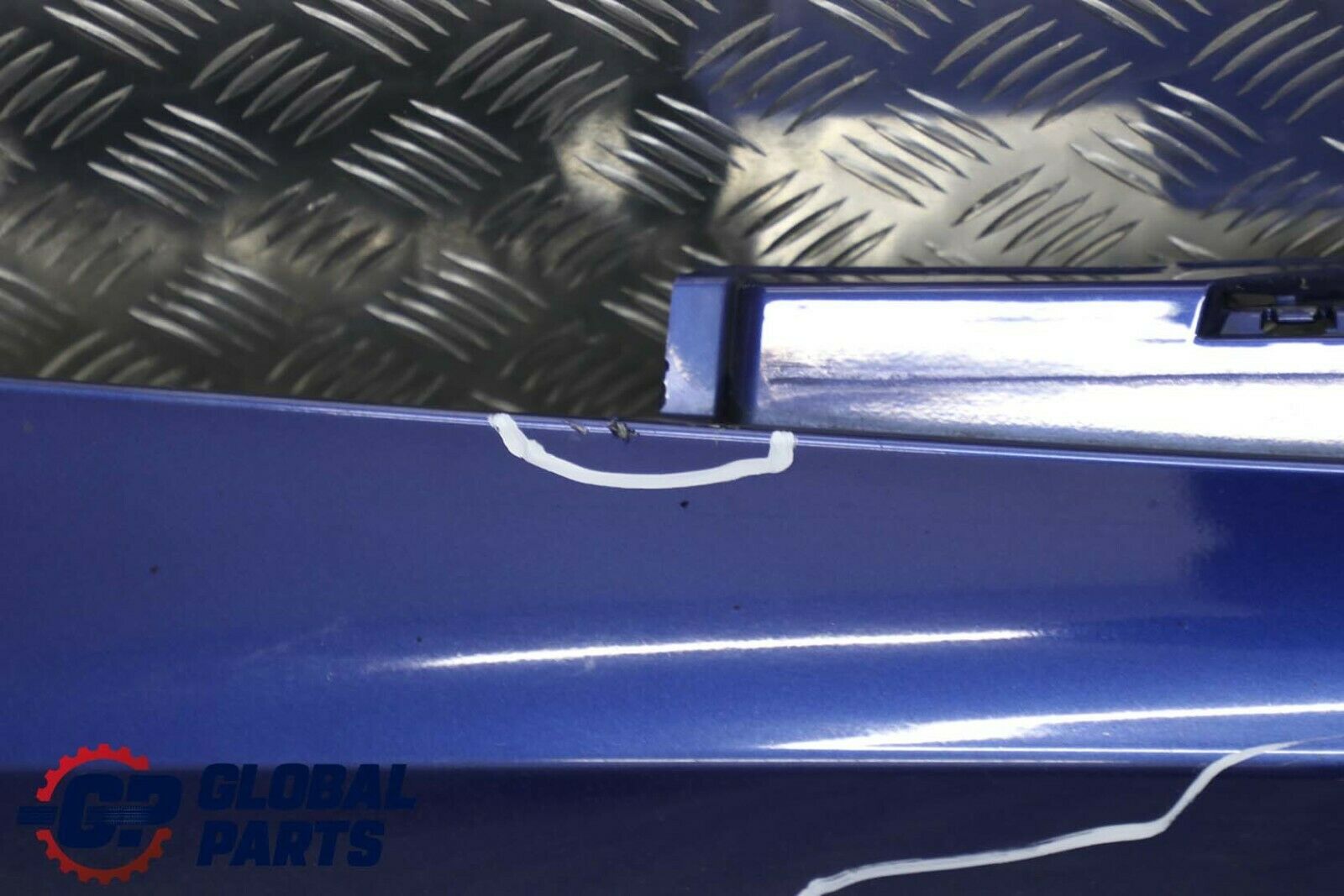 BMW 1 E87 LCI Sill Strip Side Skirt Left N/S Montegoblau Montego Blue - A51