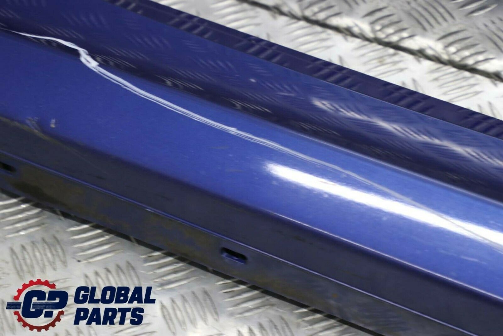 BMW 1 E87 LCI Sill Strip Side Skirt Left N/S Montegoblau Montego Blue - A51