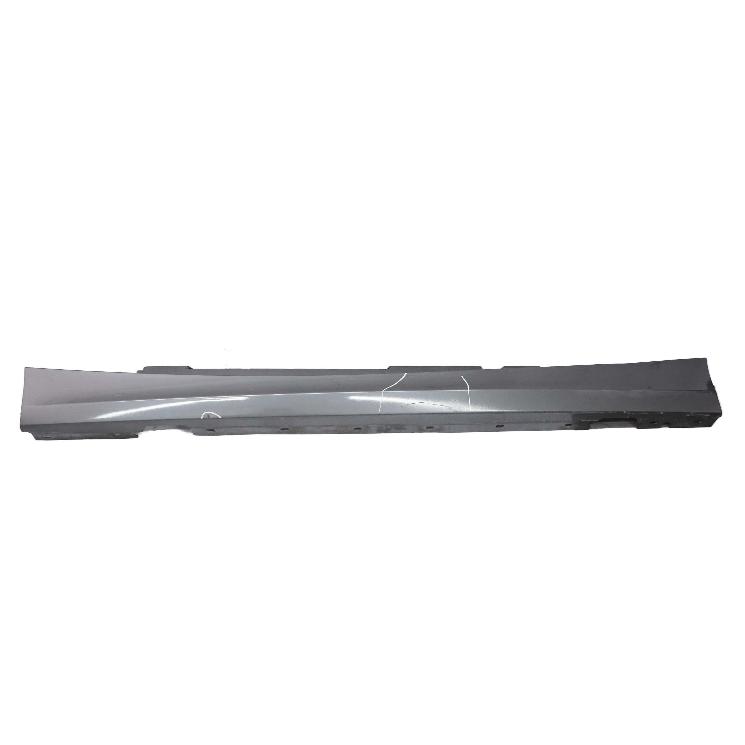 BMW E87 LCI Sill Strip Side Skirt Left N/S Sparkling Graphite Metallic - A22