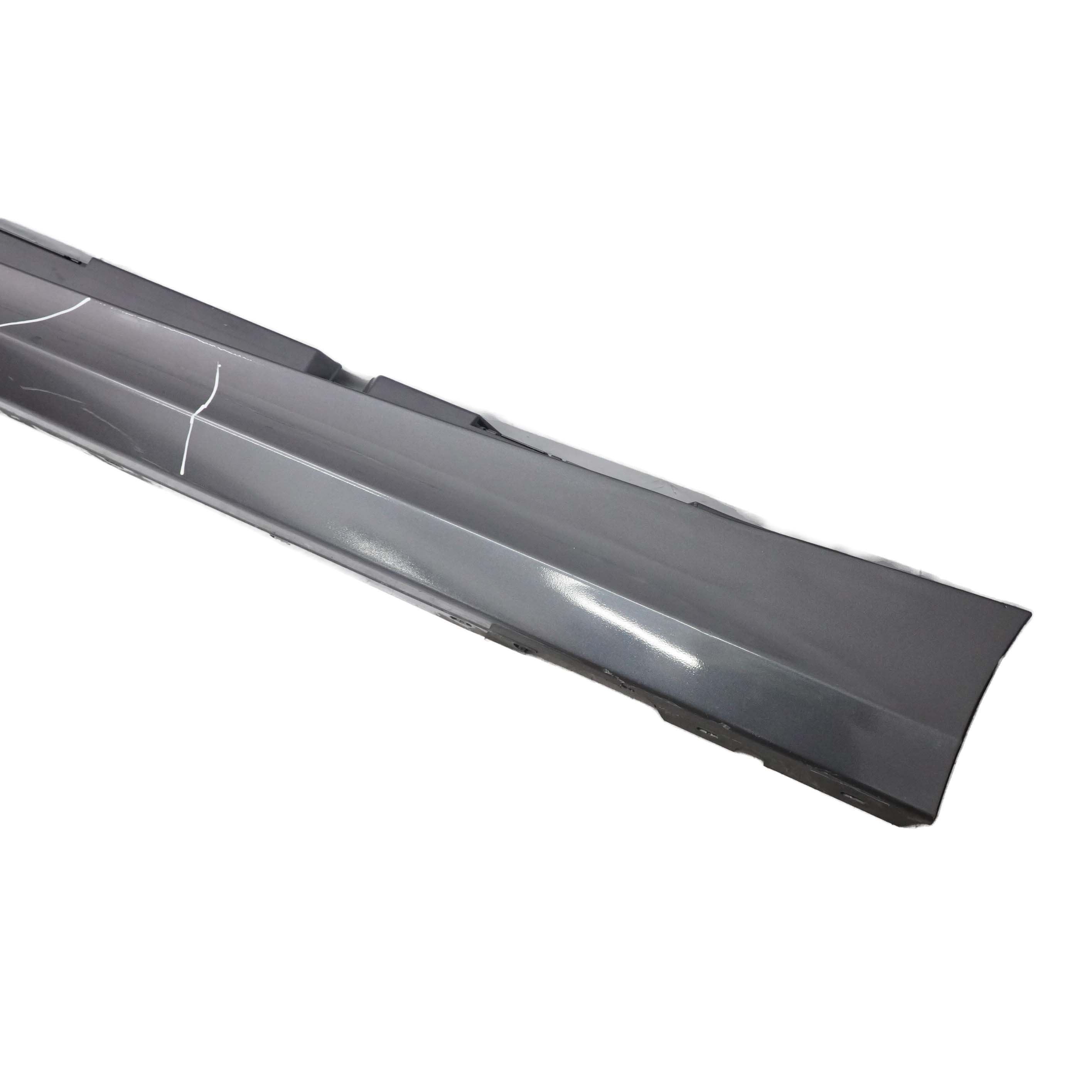 BMW E87 LCI Sill Strip Side Skirt Left N/S Sparkling Graphite Metallic - A22