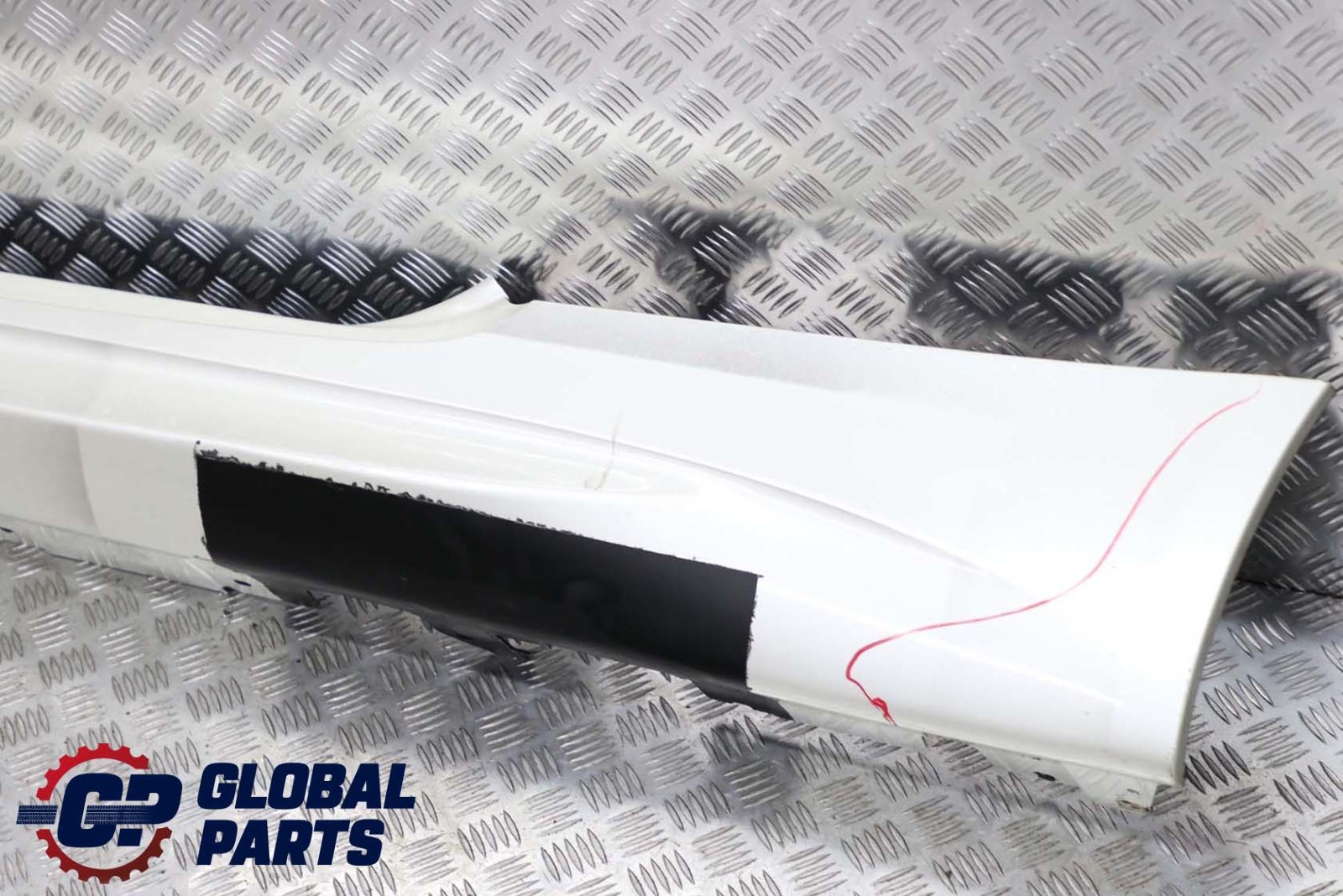 BMW 3 E93 M3 Convertible Sill Strip Side Skirt Left N/S White Gold