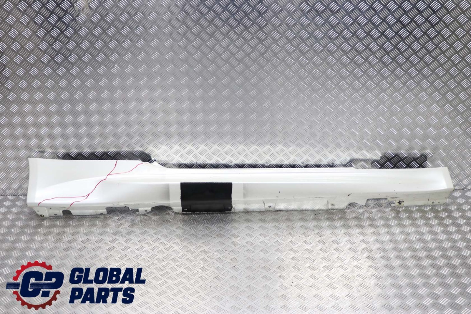 BMW 3 E93 M3 Convertible Sill Strip Side Skirt Right O/S White Gold