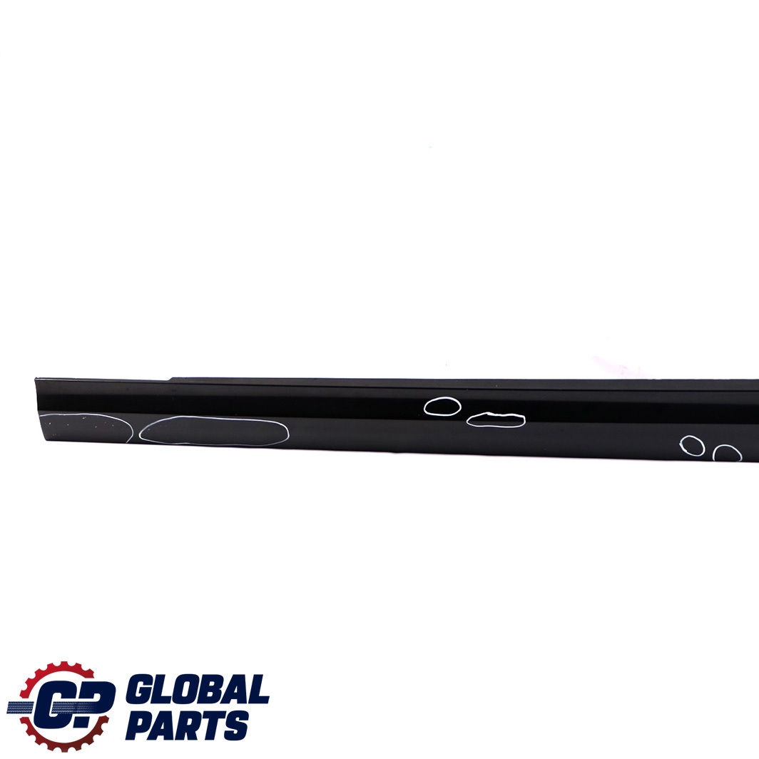 BMW 3 Series E90 E91 LCI Sill Strip Side Skirt Left N/S Black Sapphire - 475