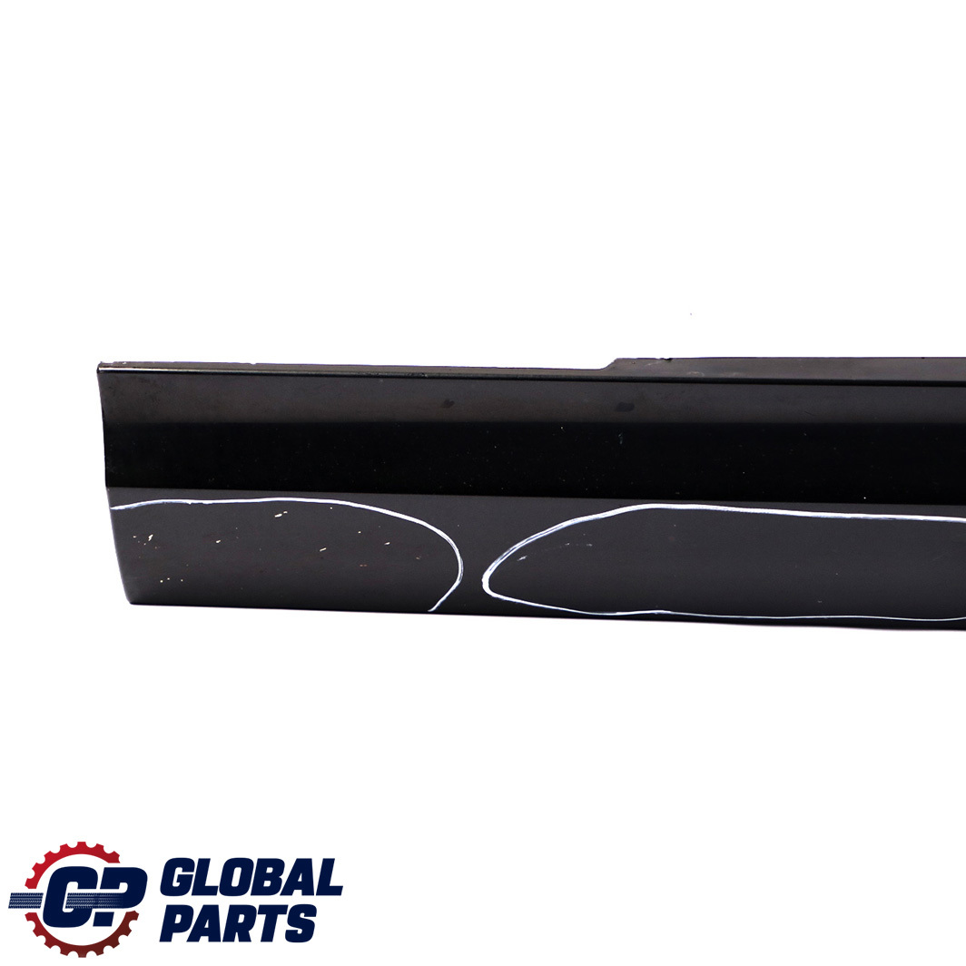 BMW 3 Series E90 E91 LCI Sill Strip Side Skirt Left N/S Black Sapphire - 475