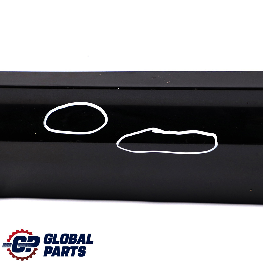 BMW 3 Series E90 E91 LCI Sill Strip Side Skirt Left N/S Black Sapphire - 475