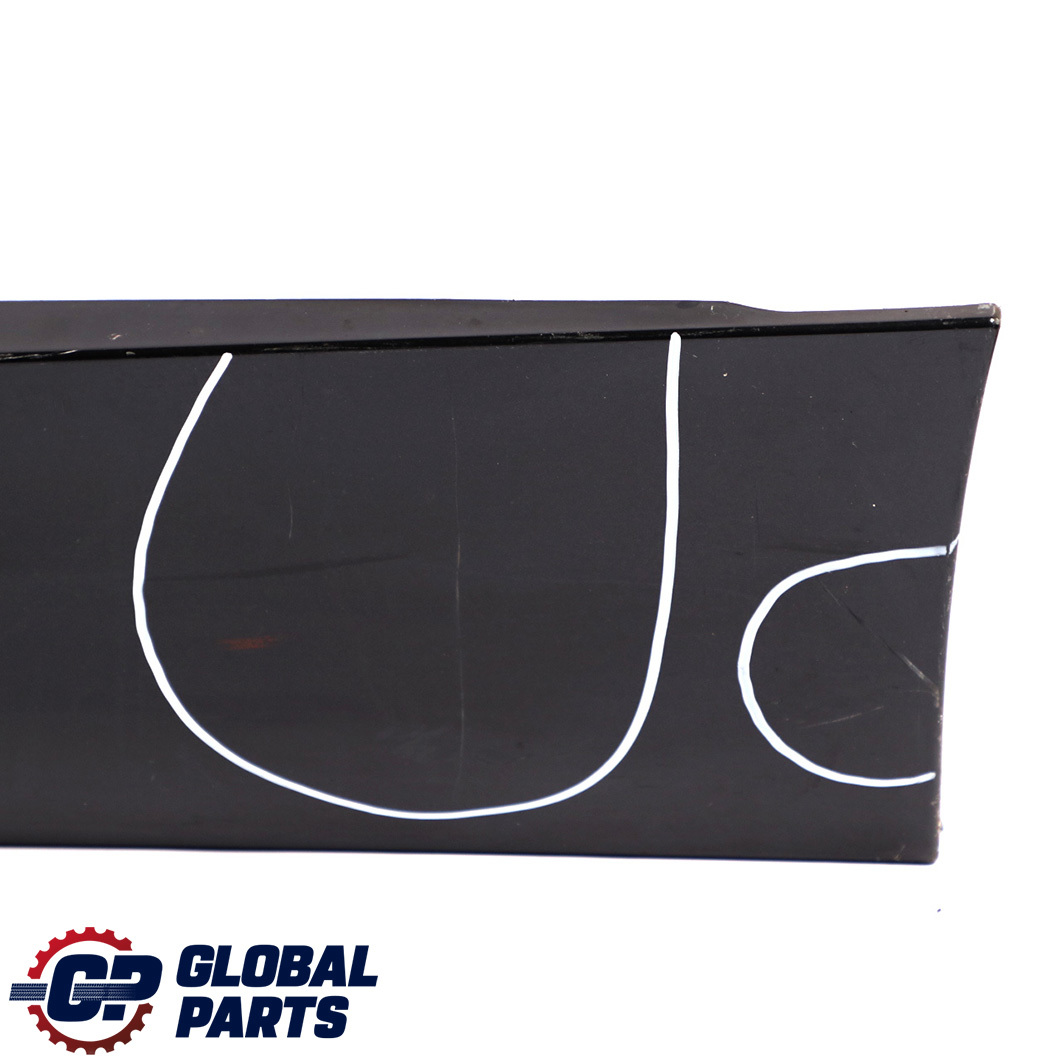 BMW 3 Series E90 E91 LCI Sill Strip Side Skirt Left N/S Black Sapphire - 475