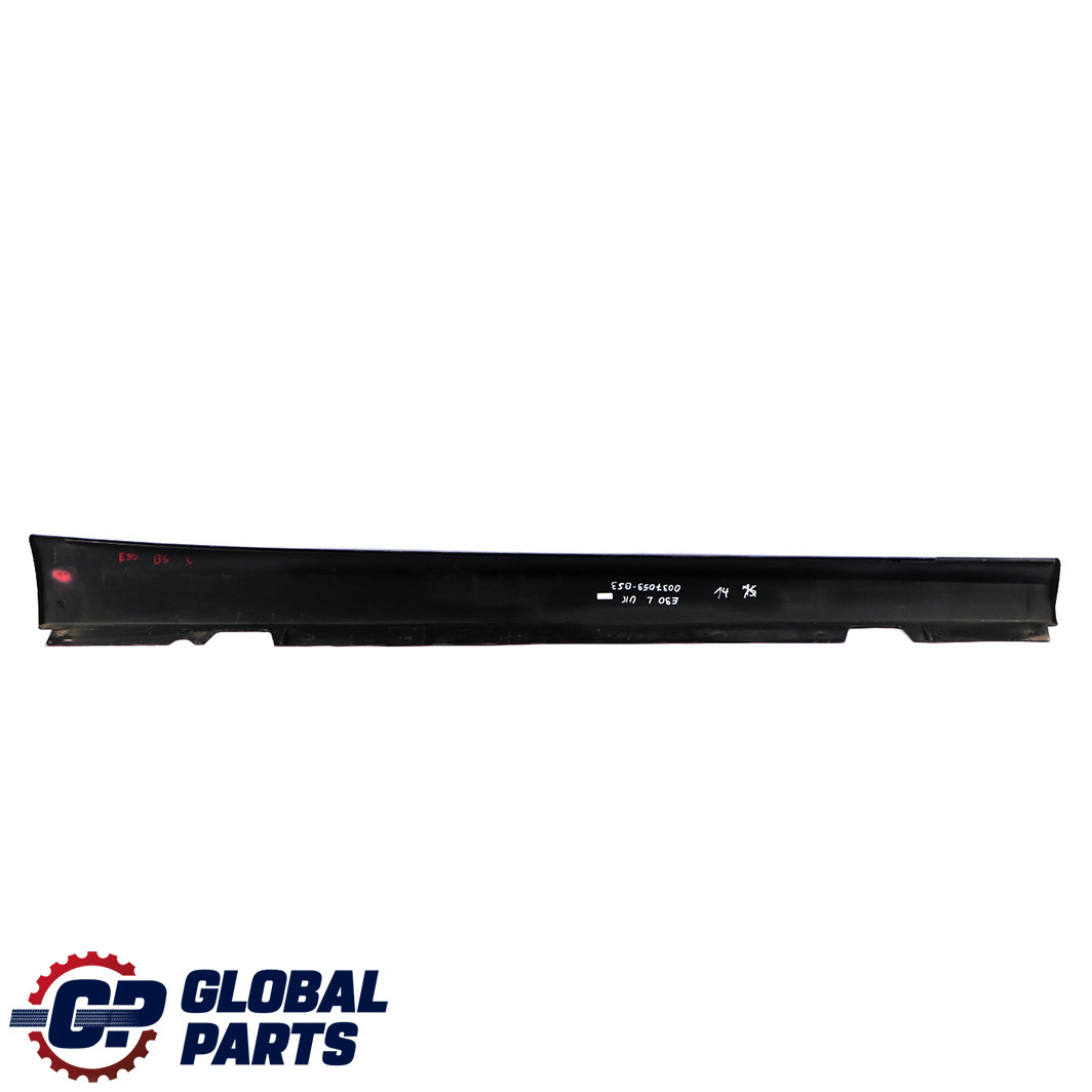 BMW 3 Series E90 E91 LCI Sill Strip Side Skirt Left N/S Black Sapphire - 475