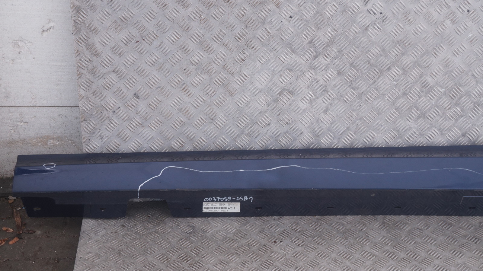 BMW 3 SERIES E90 E91 LCI 1 Left N/S Sill Strip Side Skirt Deep Sea Blue A76