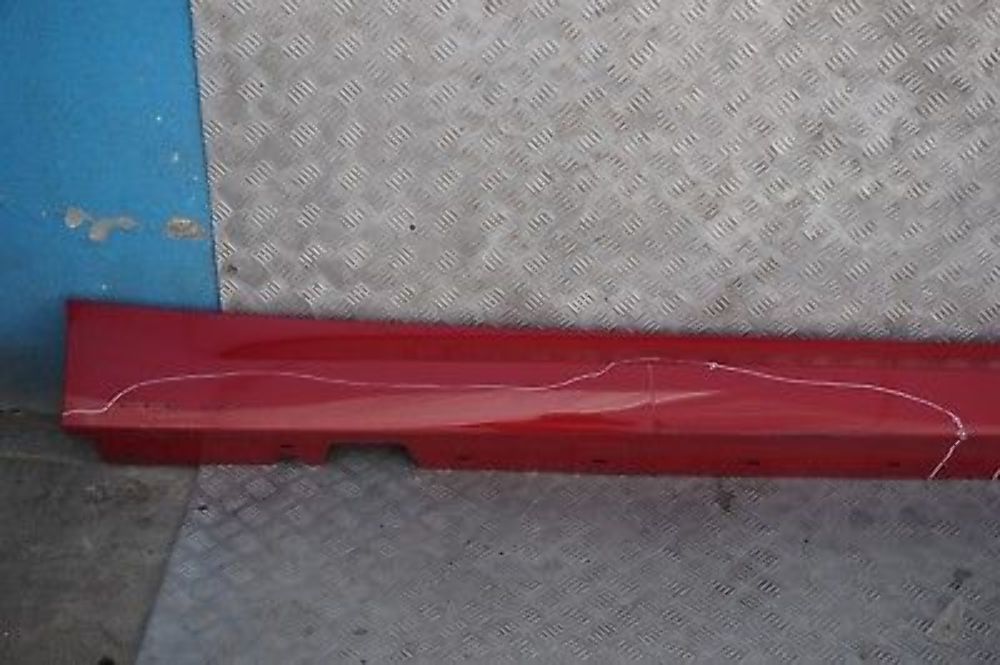 BMW 3 SERIES E90 E91 LCI Sill Strip Side Skirt Right O/S Karmesinrot Crimson Red