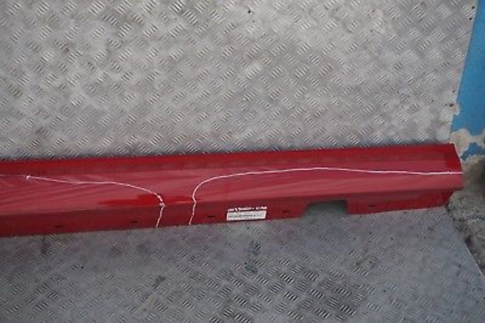 BMW 3 SERIES E90 E91 LCI Sill Strip Side Skirt Right O/S Karmesinrot Crimson Red