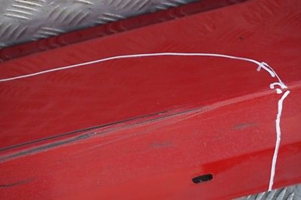 BMW 3 SERIES E90 E91 LCI Sill Strip Side Skirt Right O/S Karmesinrot Crimson Red