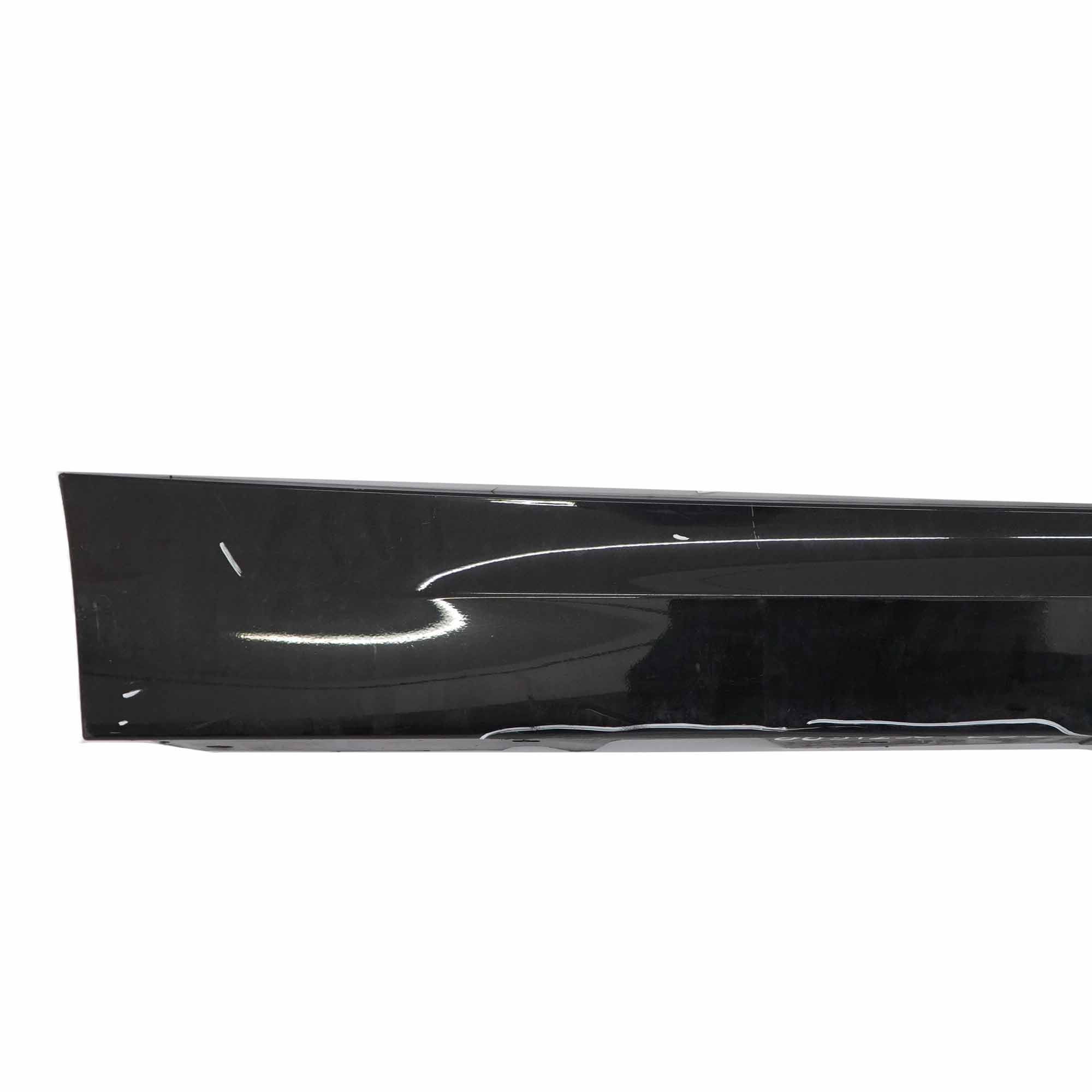 BMW E90 LCI Side Skirt M Sport Sill Strip Right O/S Black Sapphire Metallic 475