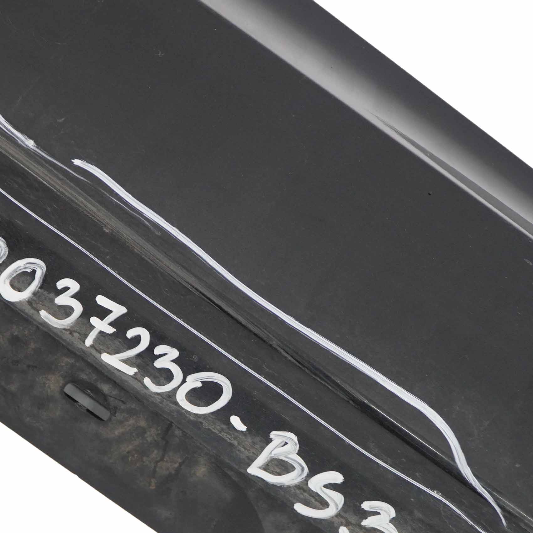 BMW E90 LCI Side Skirt M Sport Sill Strip Right O/S Black Sapphire Metallic 475